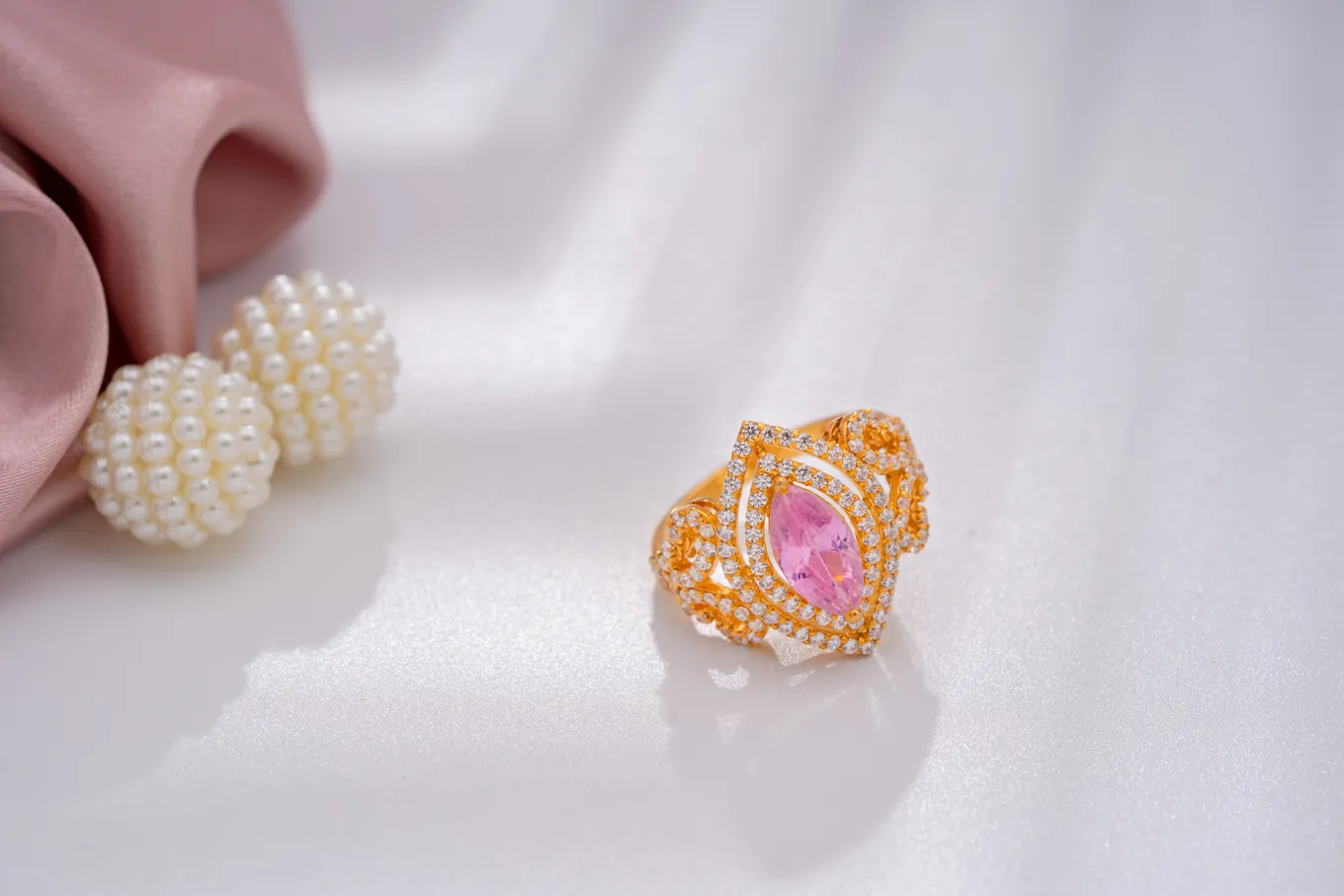 Shell Pink Ring