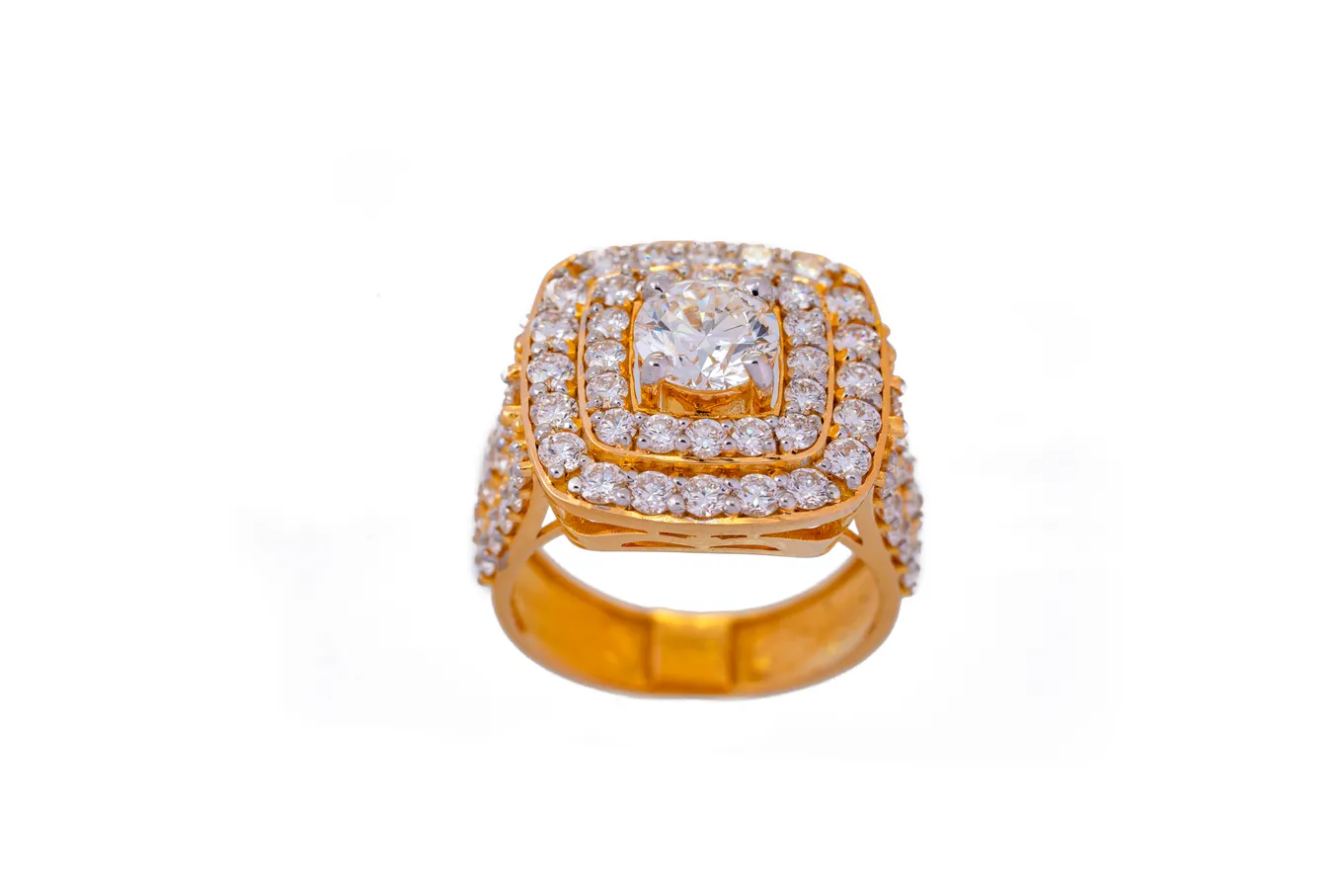 DIAMOND MONARCH RING (18K WITH NATURAL DIAMONDS)