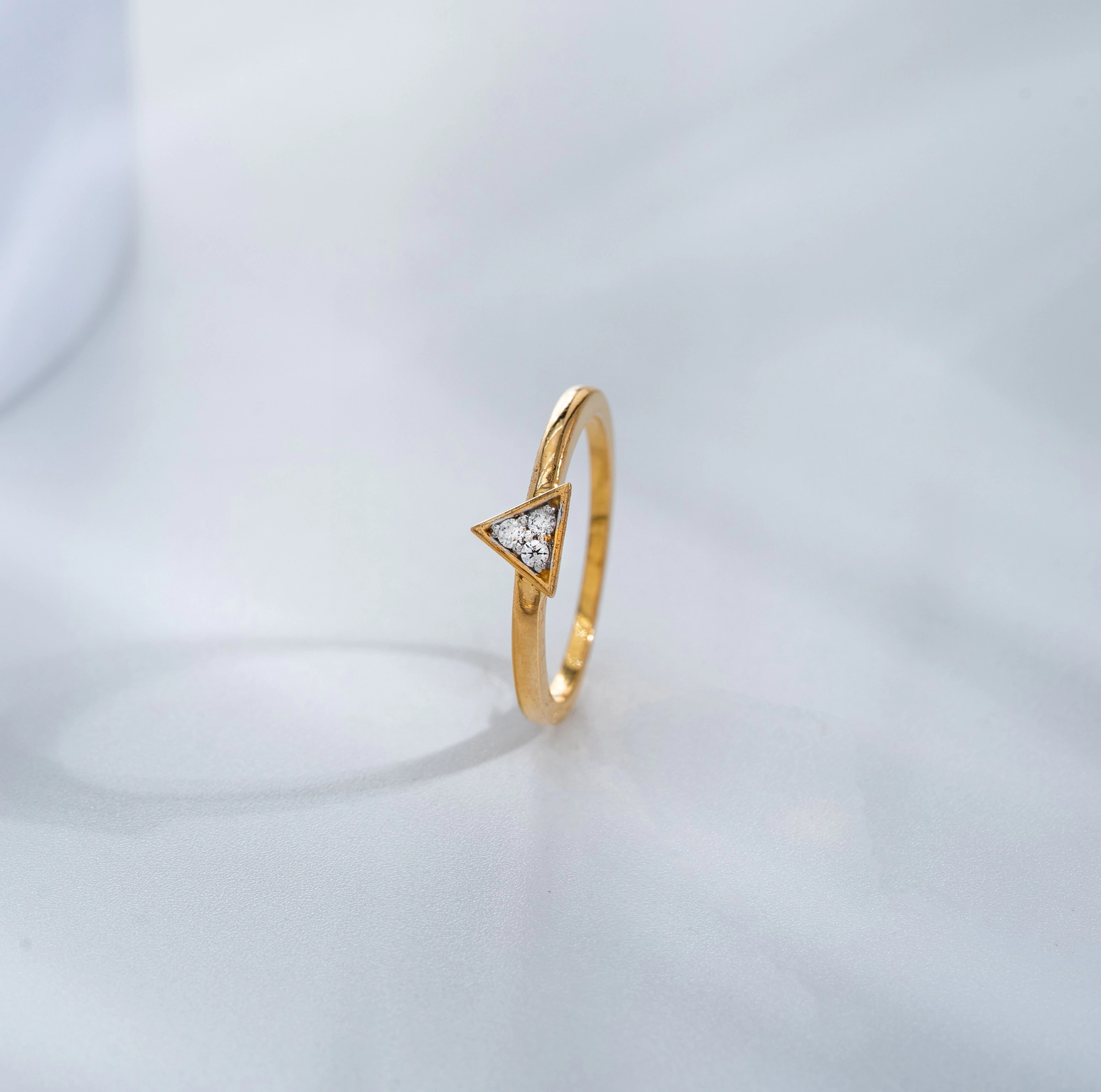 SIMPLE TERNARY (14K WITH NATURAL DIAMONDS)