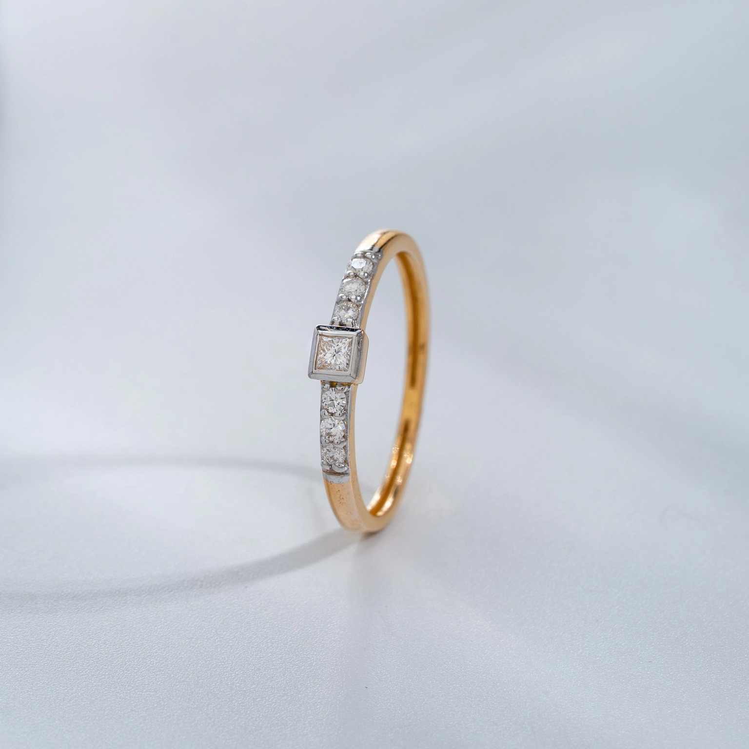 TRUE BOND DIAMOND RING (14K WITH NATURAL DIAMONDS)