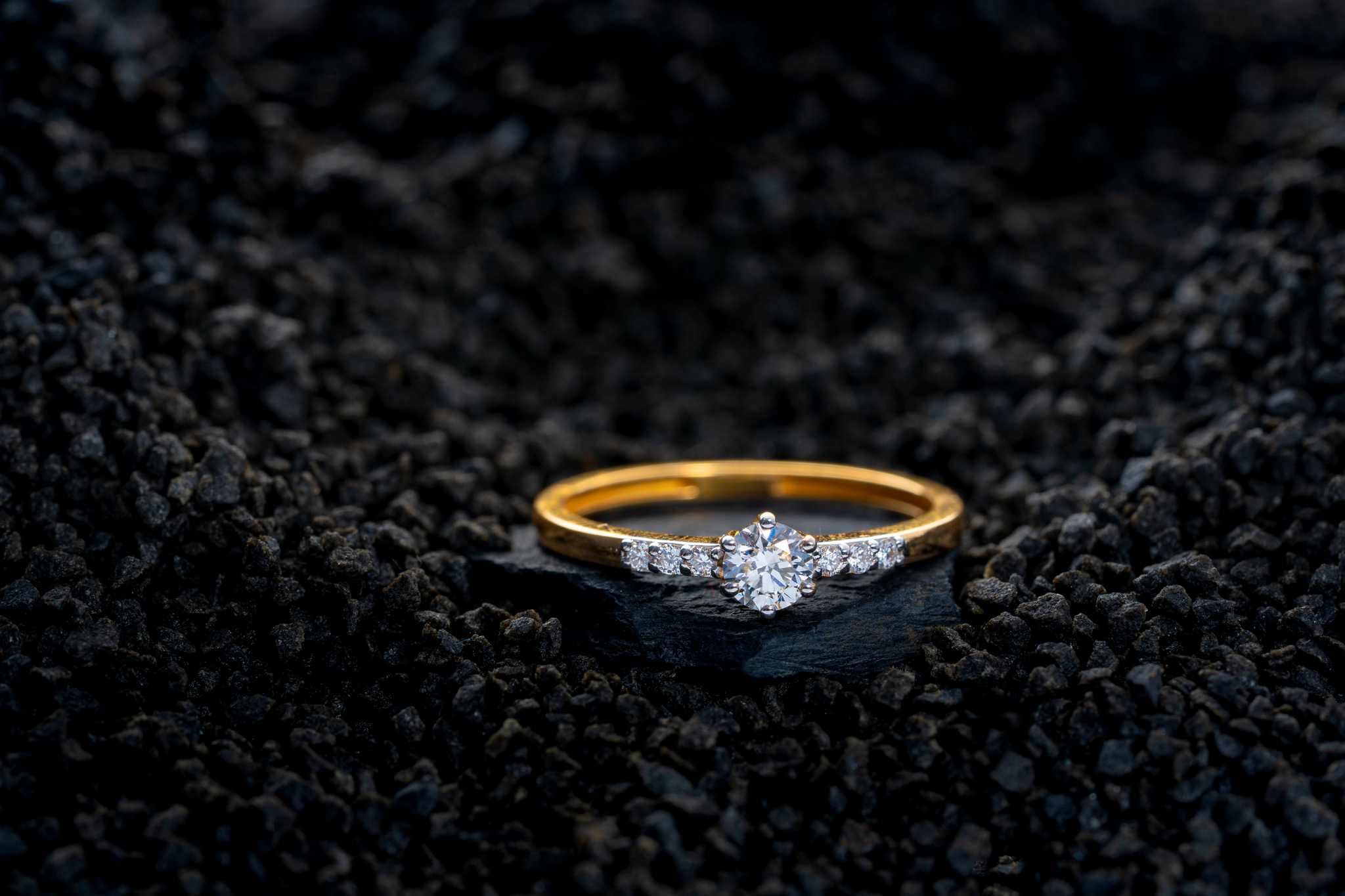 ENDLESS GLOW RING (14K WITH LAB GROWN DIAMONDS)