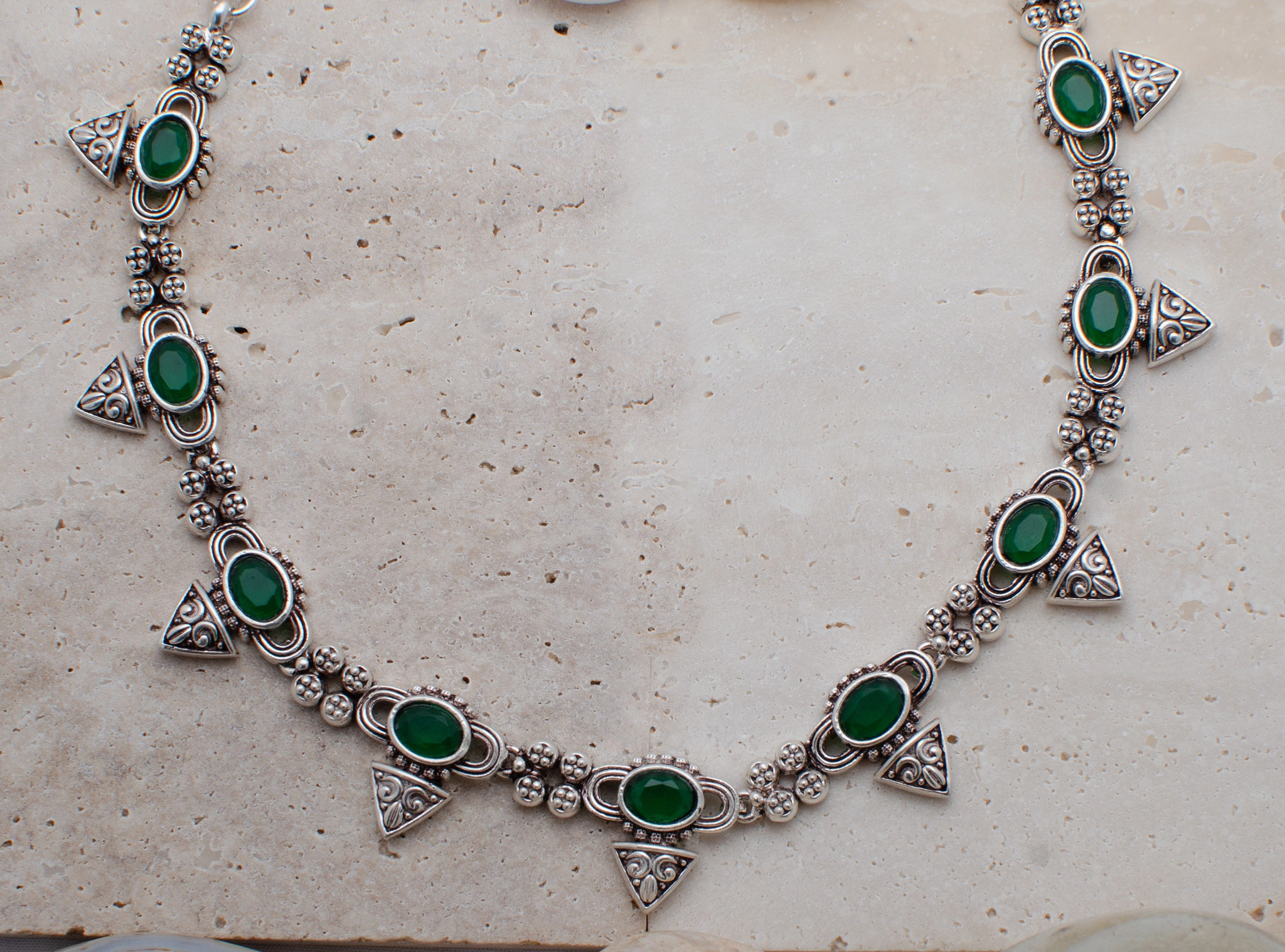 CLASSIC SILVER NECKLACE SET