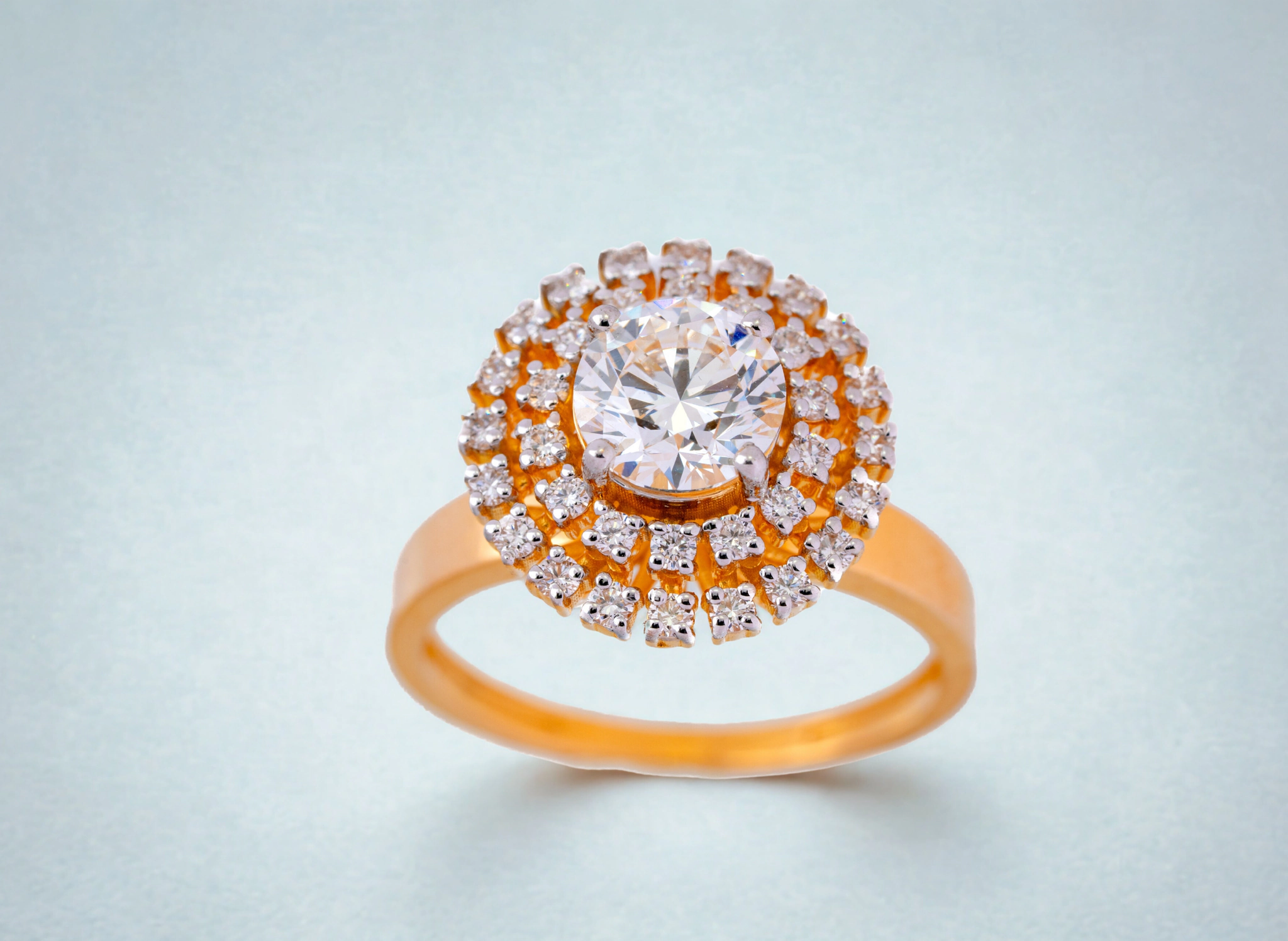 DIAMOND FLORAL DELIGHT (14K WITH NATURAL DIAMONDS)
