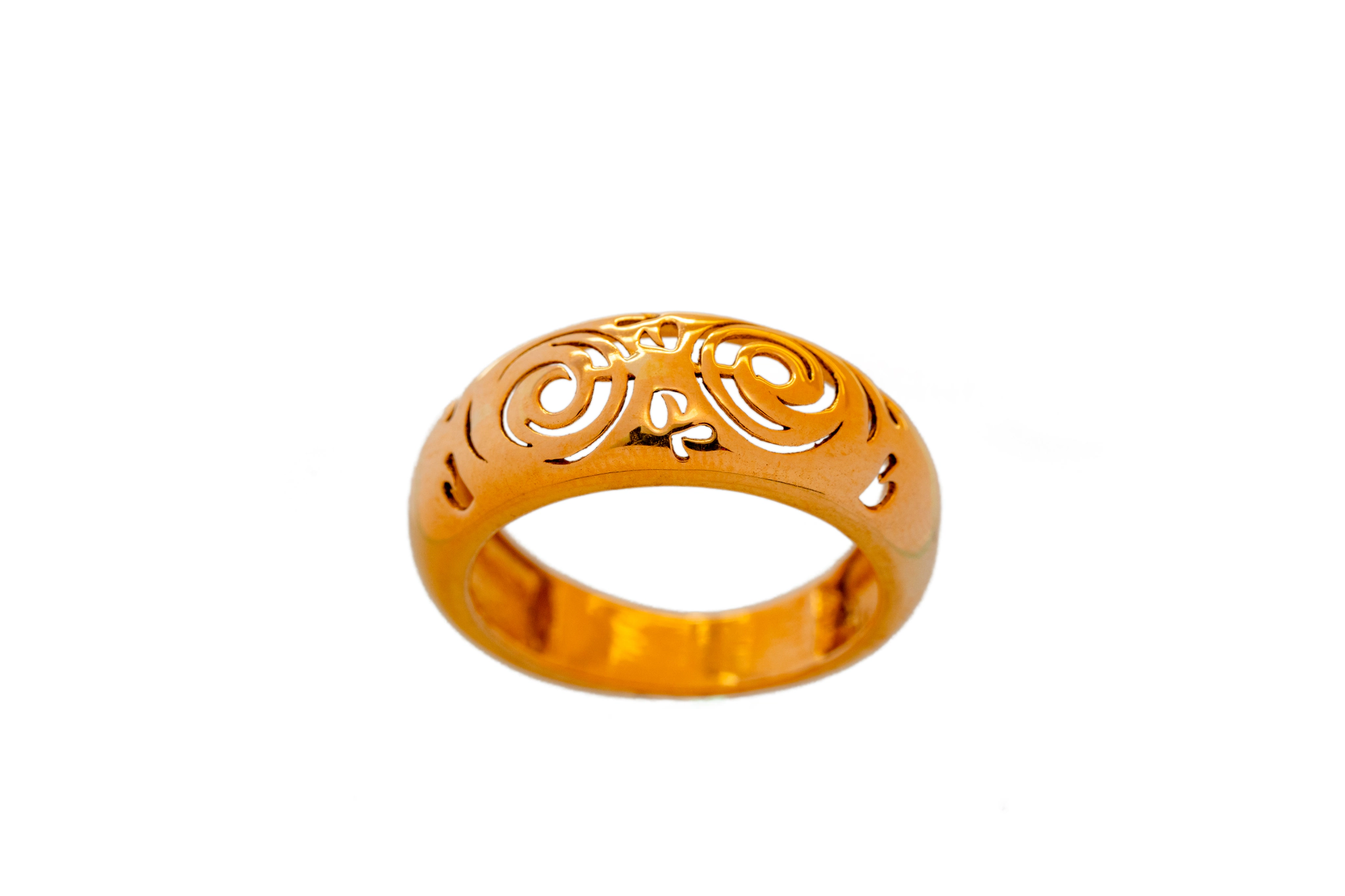 CLASSY 22K MEN'S GOLD RING