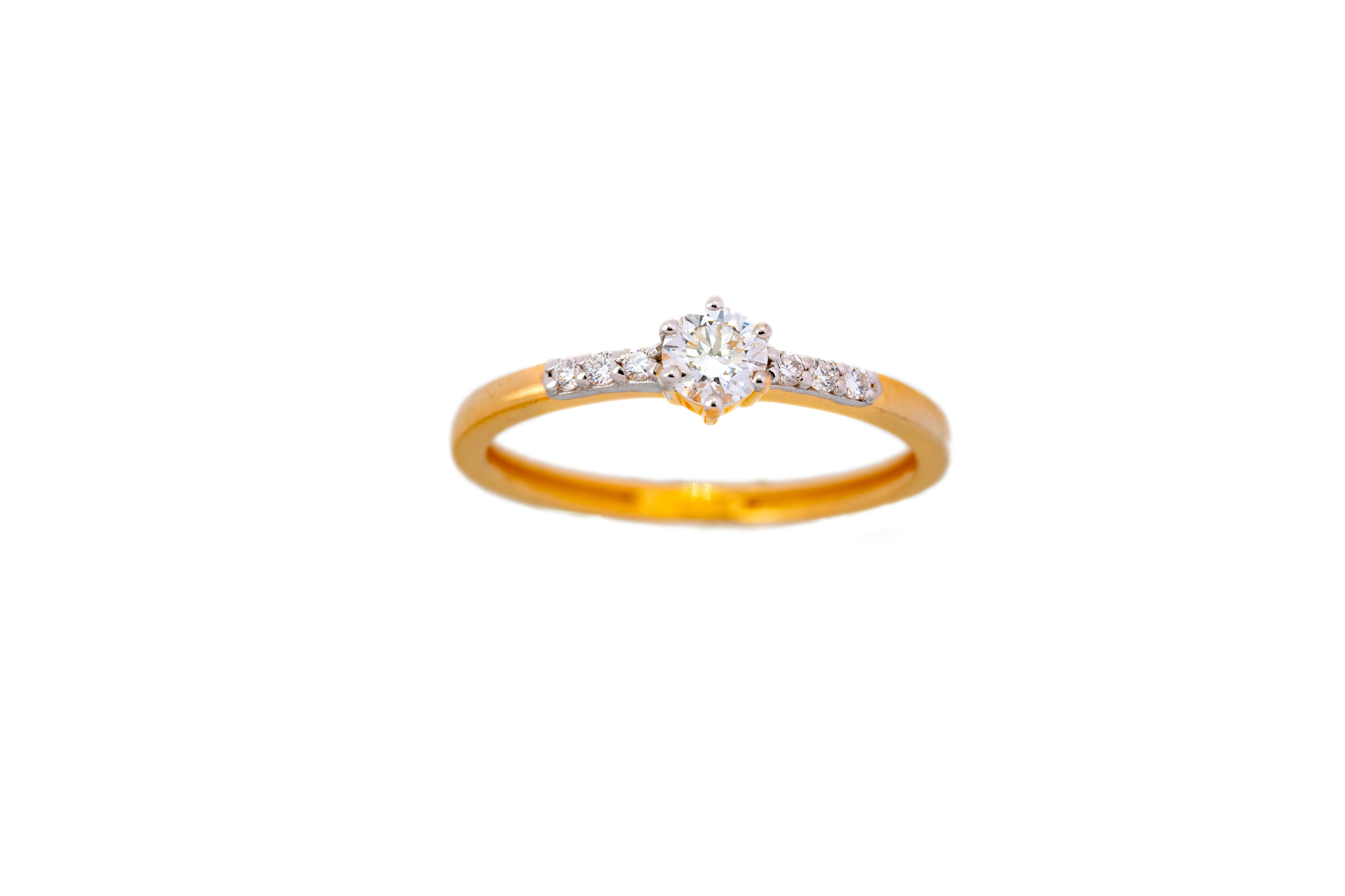 ENDLESS GLOW RING (14K WITH NATURAL DIAMONDS)