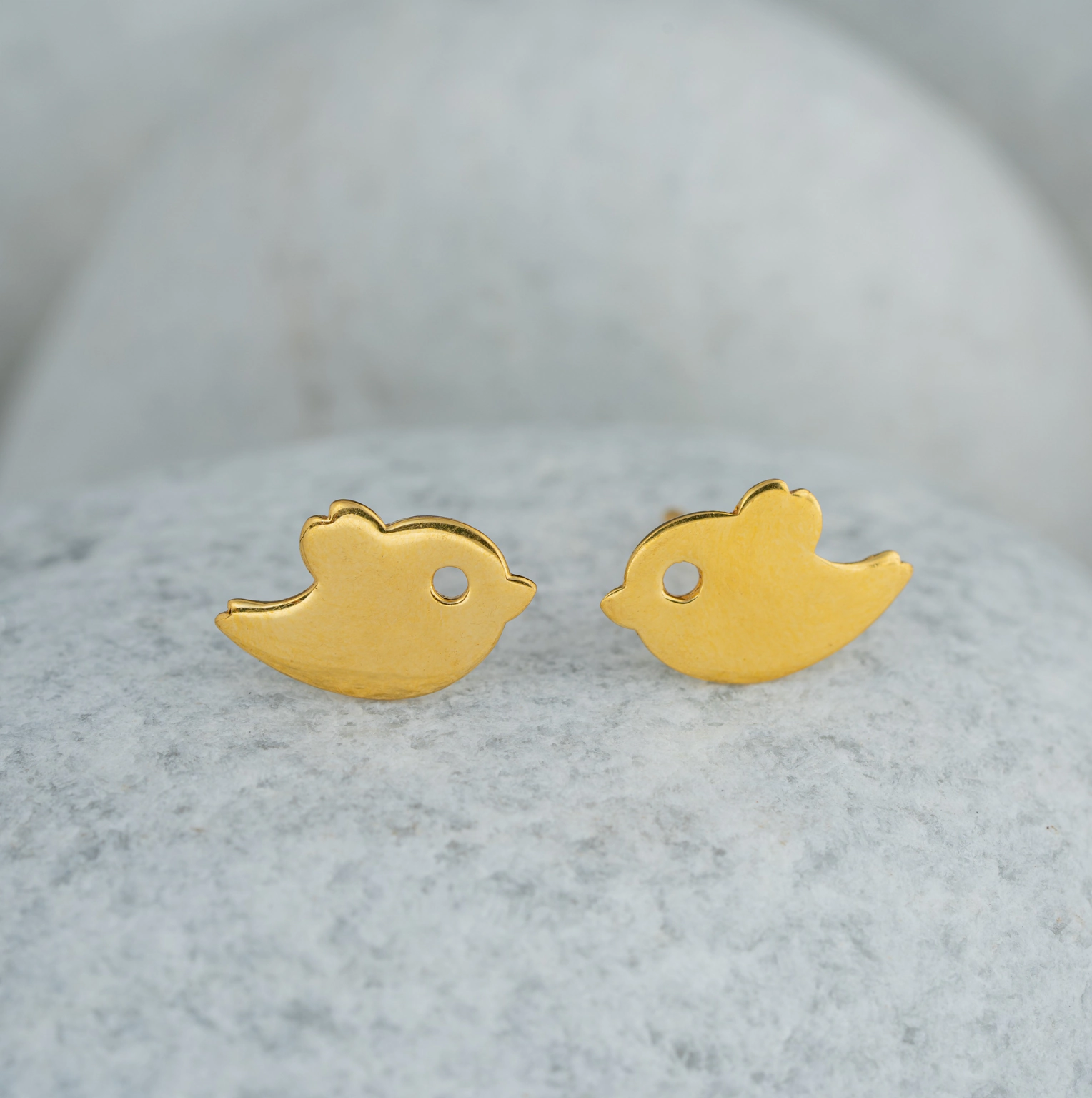 GOLDEN SPARROW STUDS