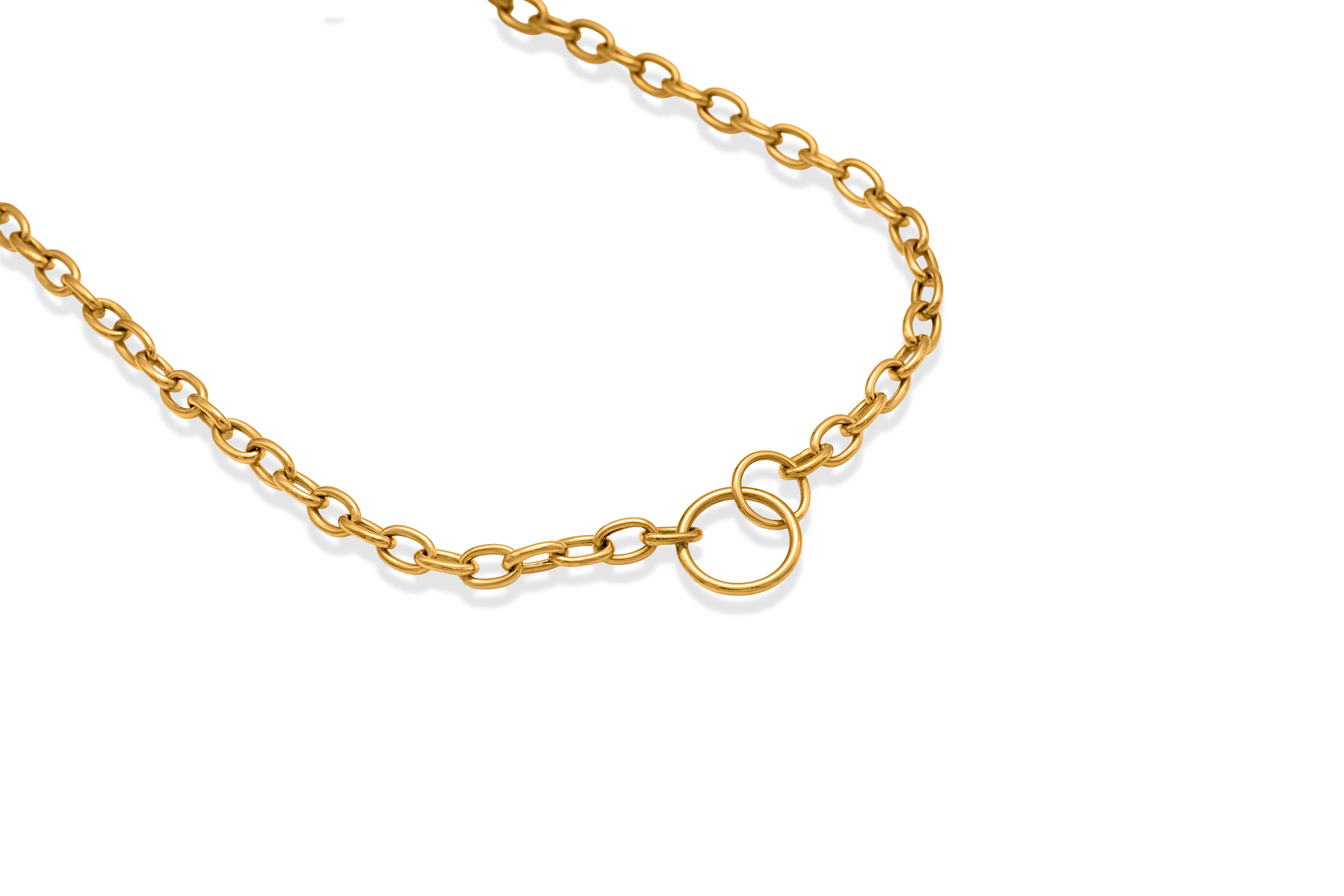 GOLD LINK CHAIN NECKLACE