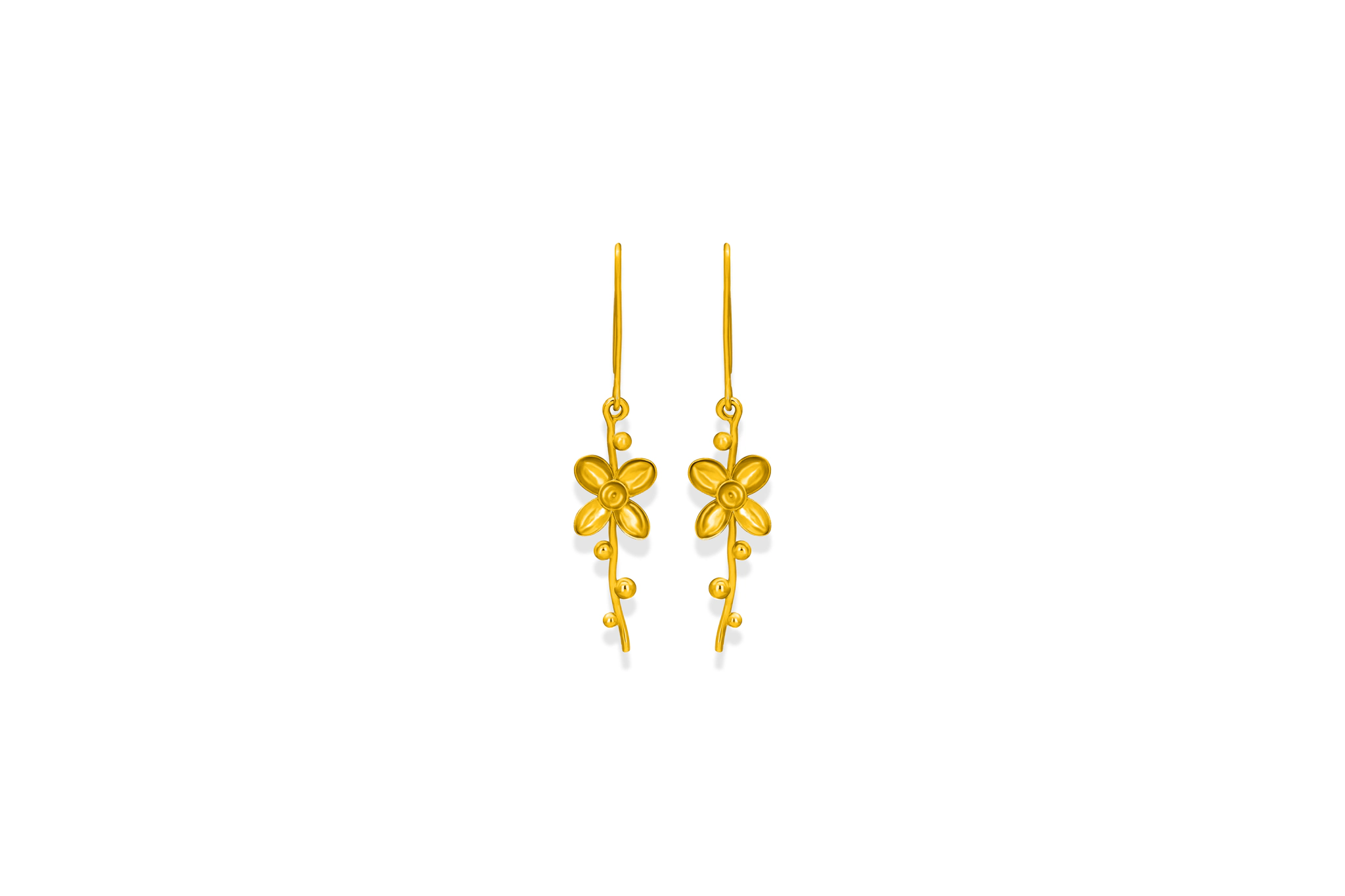 BLOOMING NAYANTARA SILVER EARRINGS