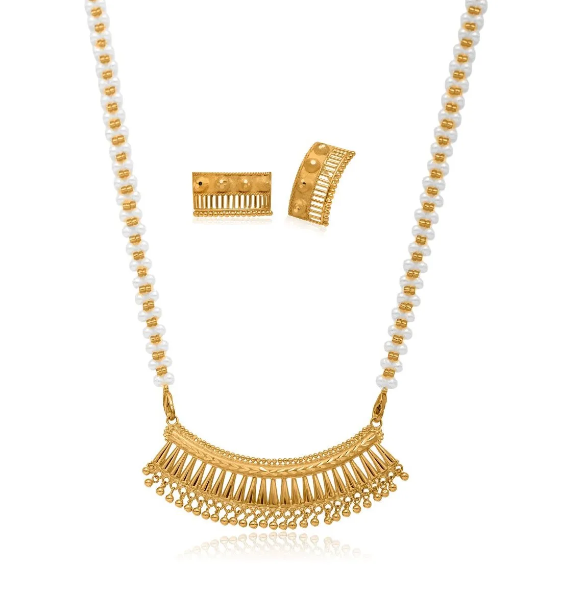 LUSH GOLD NECKLACE SET