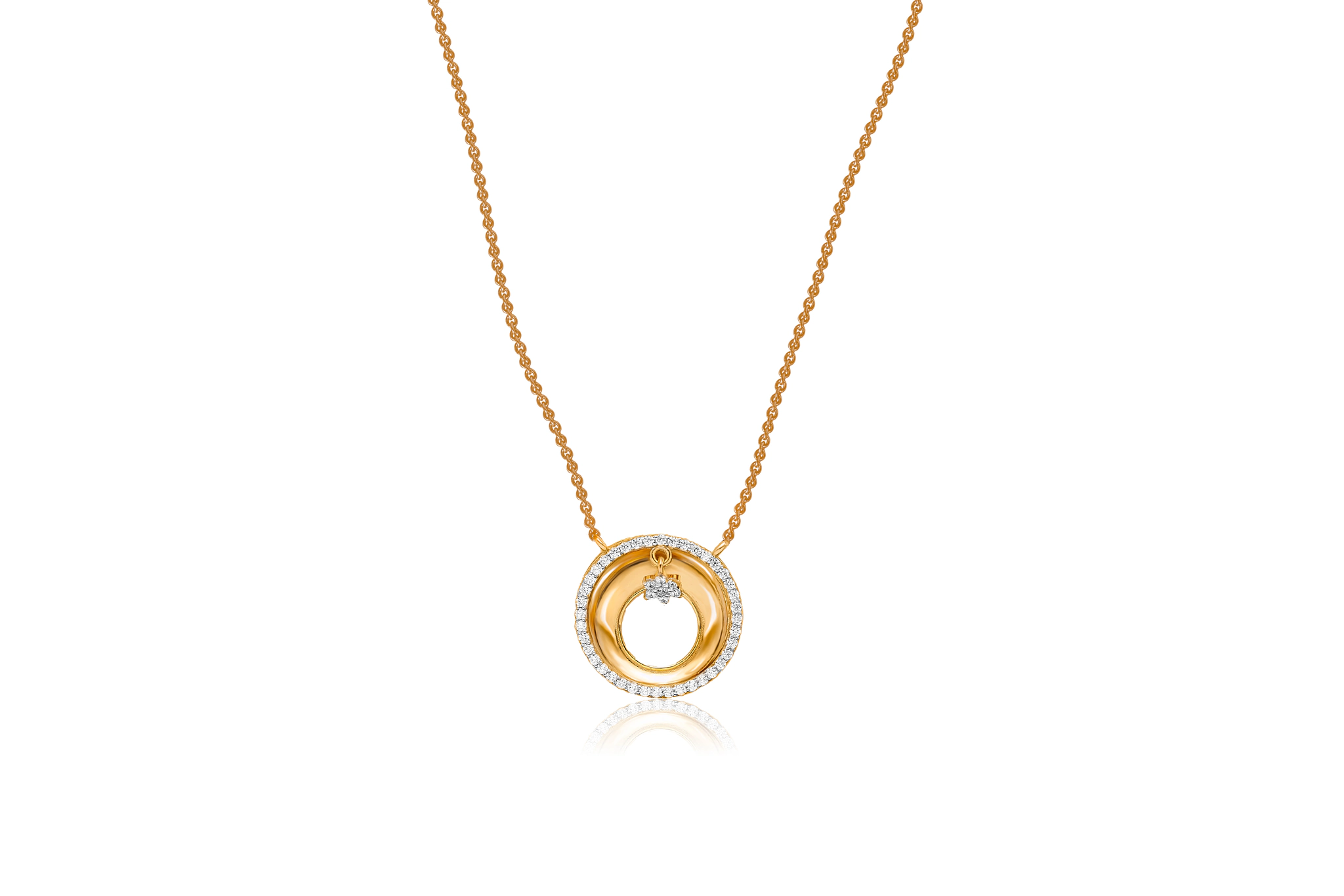 NEXUS DIAMOND PENDANT (18K WITH NATURAL DIAMONDS)