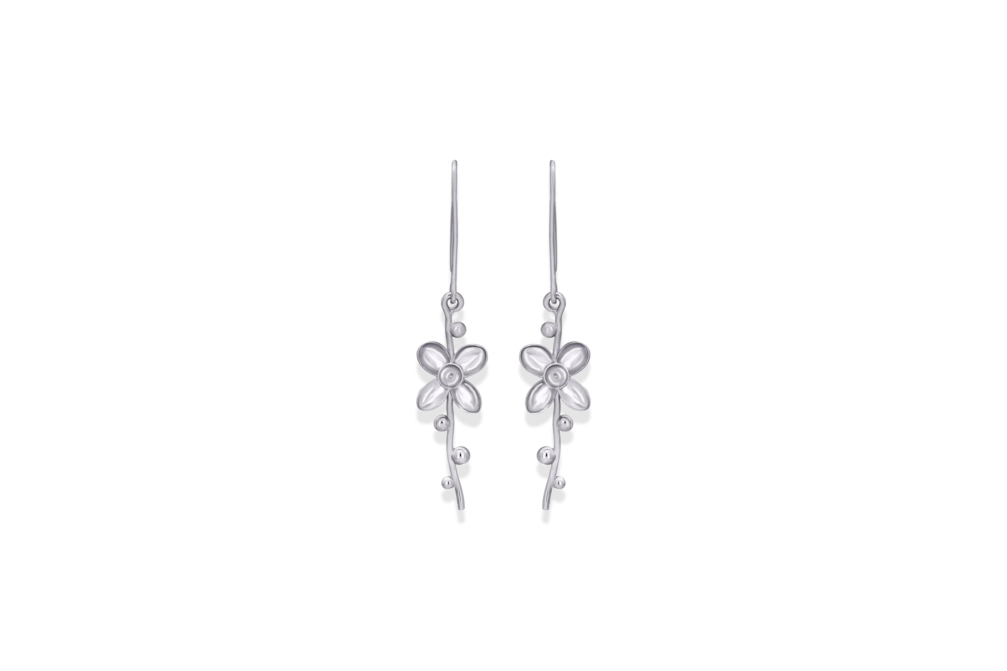 BLOOMING NAYANTARA SILVER EARRINGS