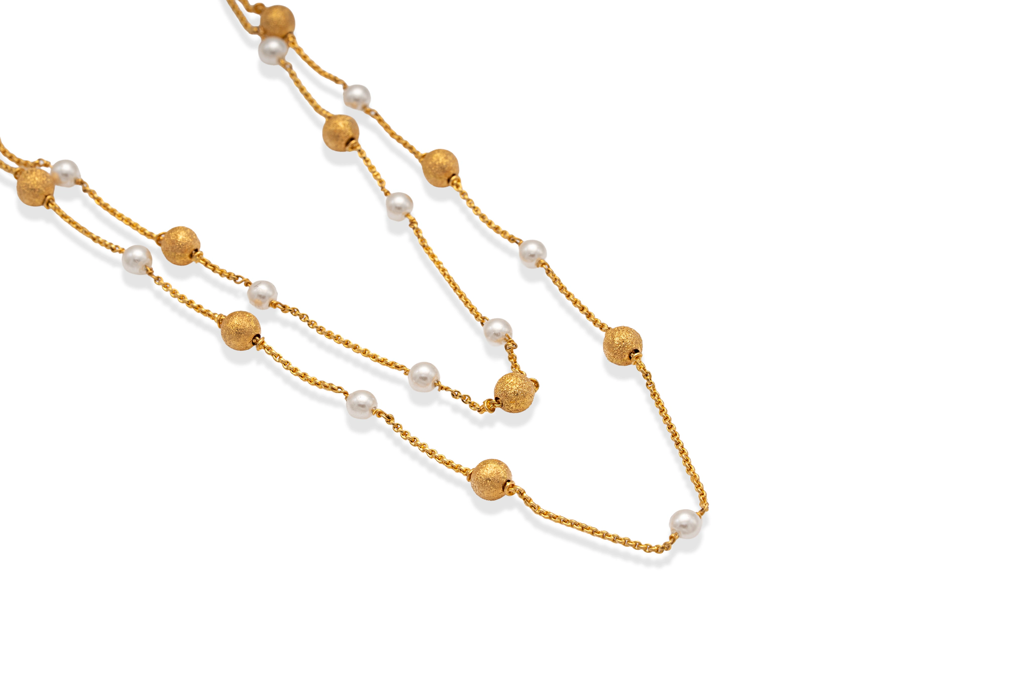DUAL LAYER GOLD NECKLACE