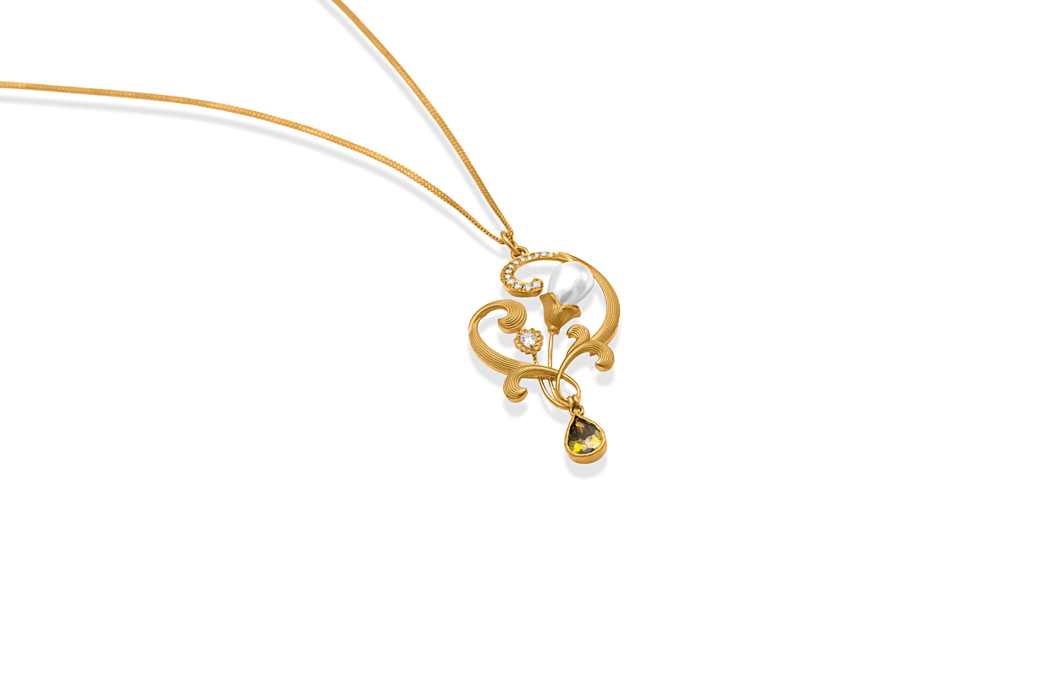 FLORENTINE GOLD PENDANT