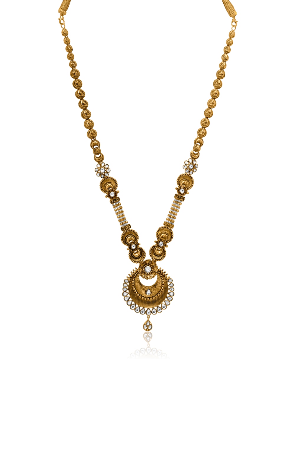 CHANDBALI GOLD NECKLACE SET