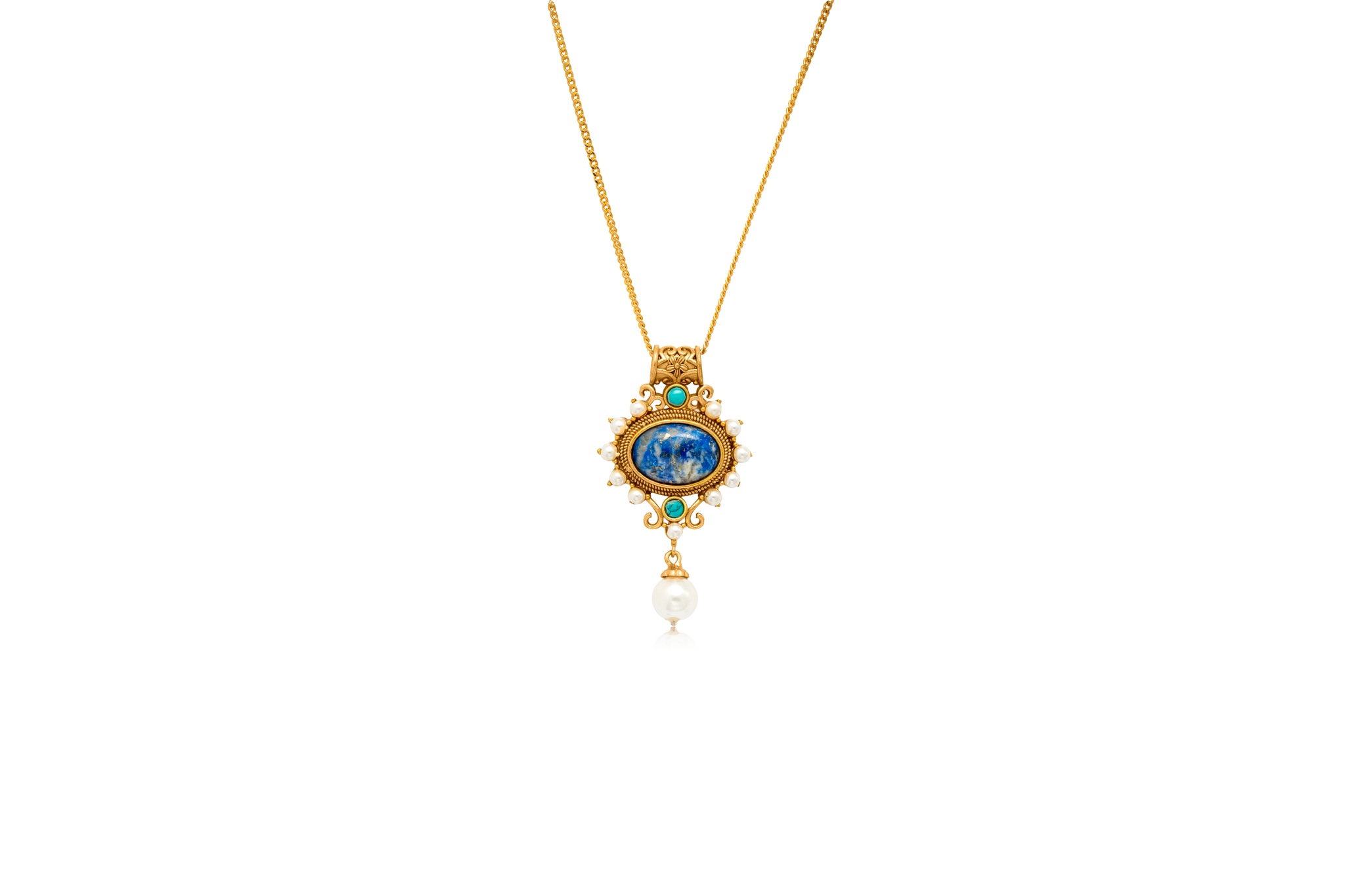 CLASSIC IMPERIAL SILVER PENDANT