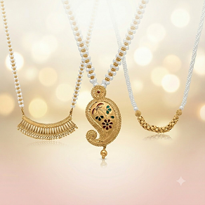 Handcrafted gold hoops resting on stone