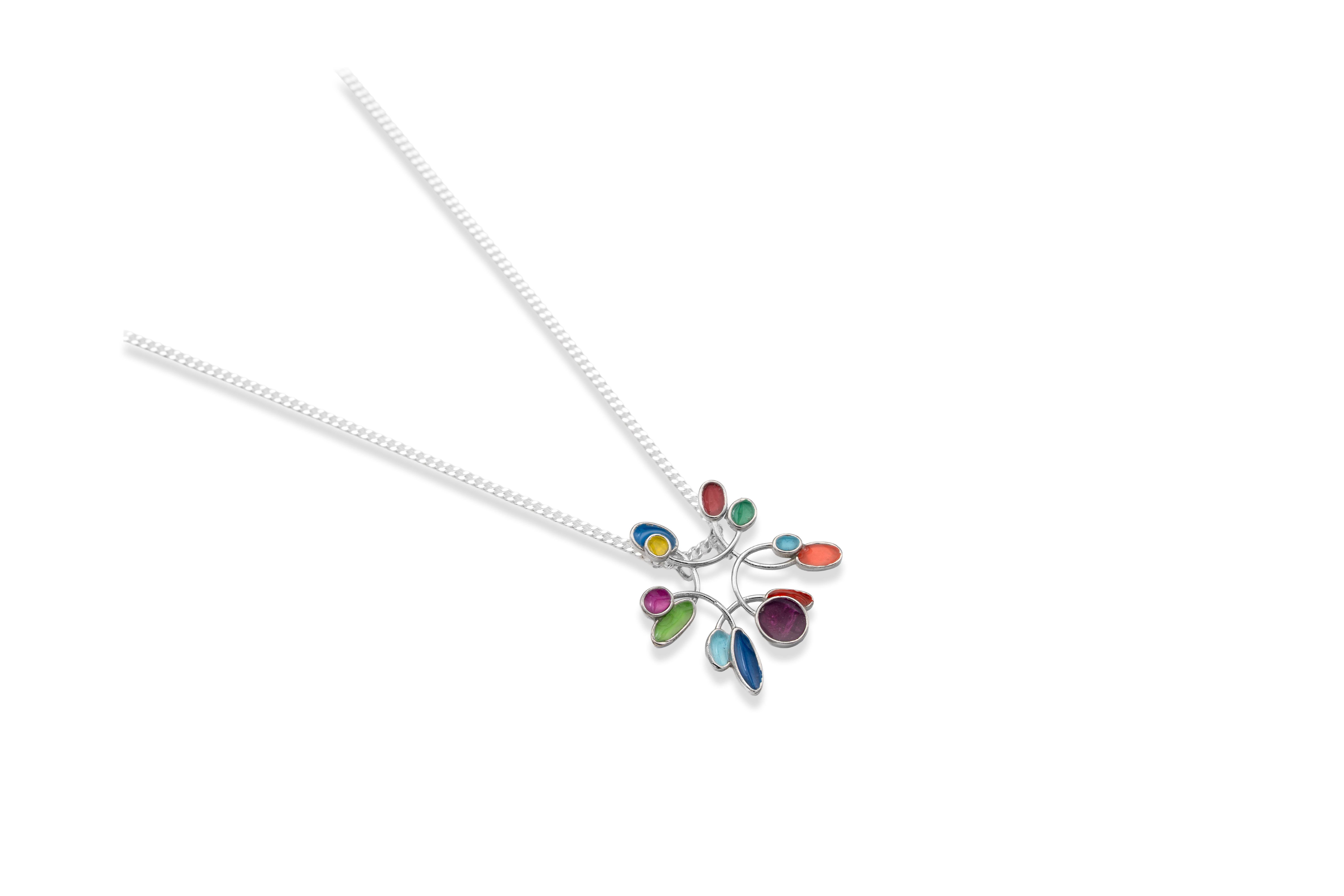RANGOLI SILVER PENDANT