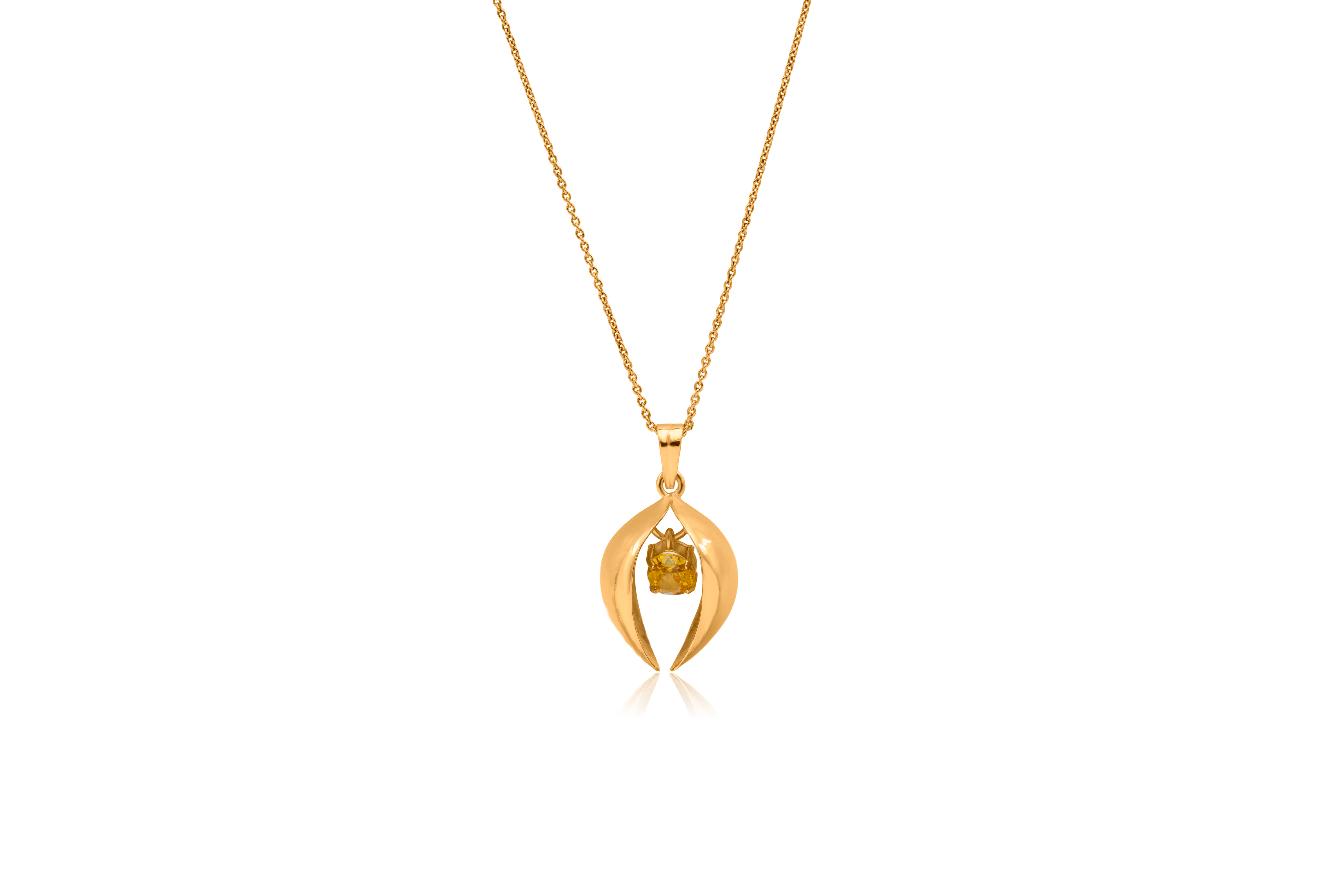 ZENITH GLOW SILVER PENDANT