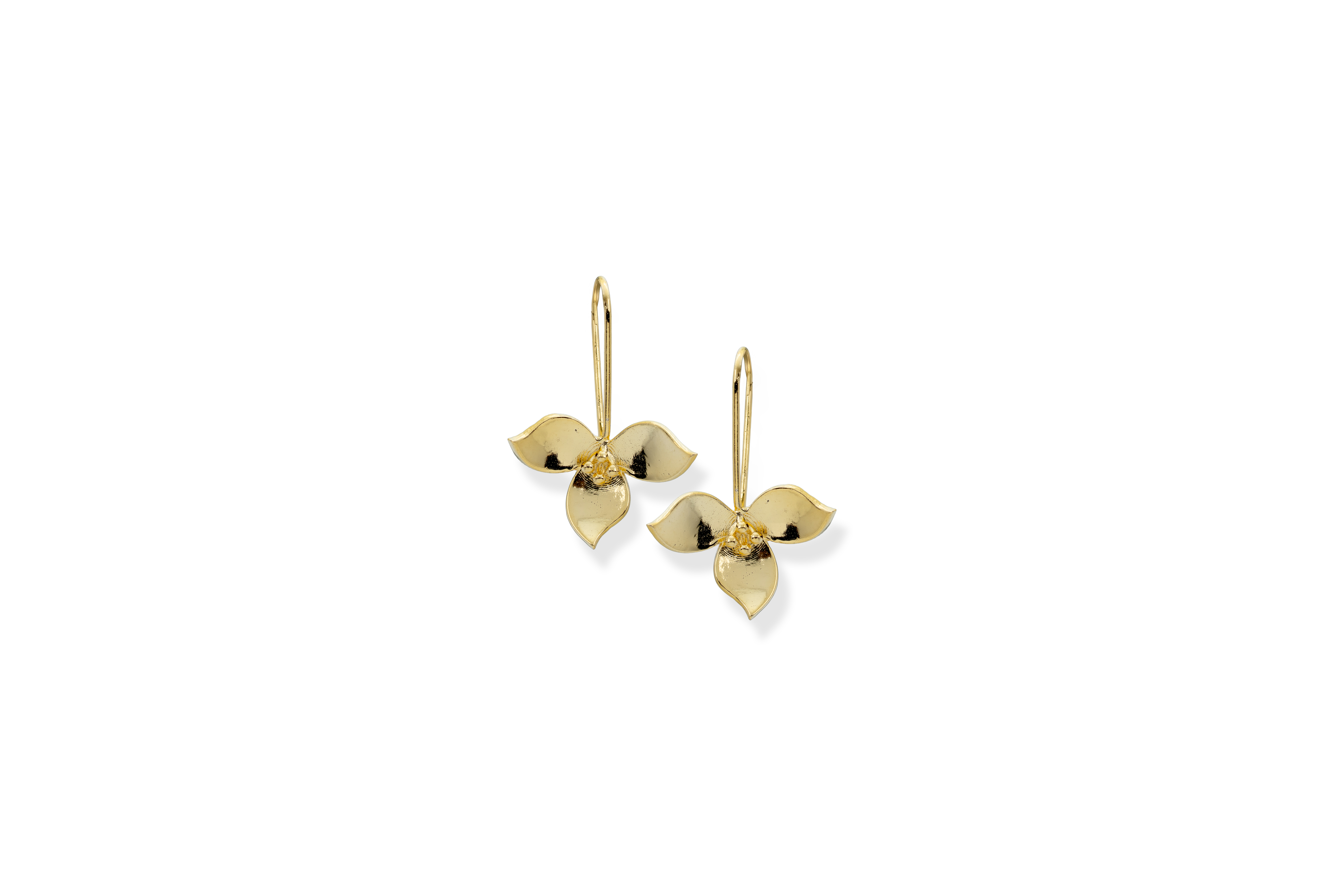 BLOOMING FLORAL SILVER EARRINGS