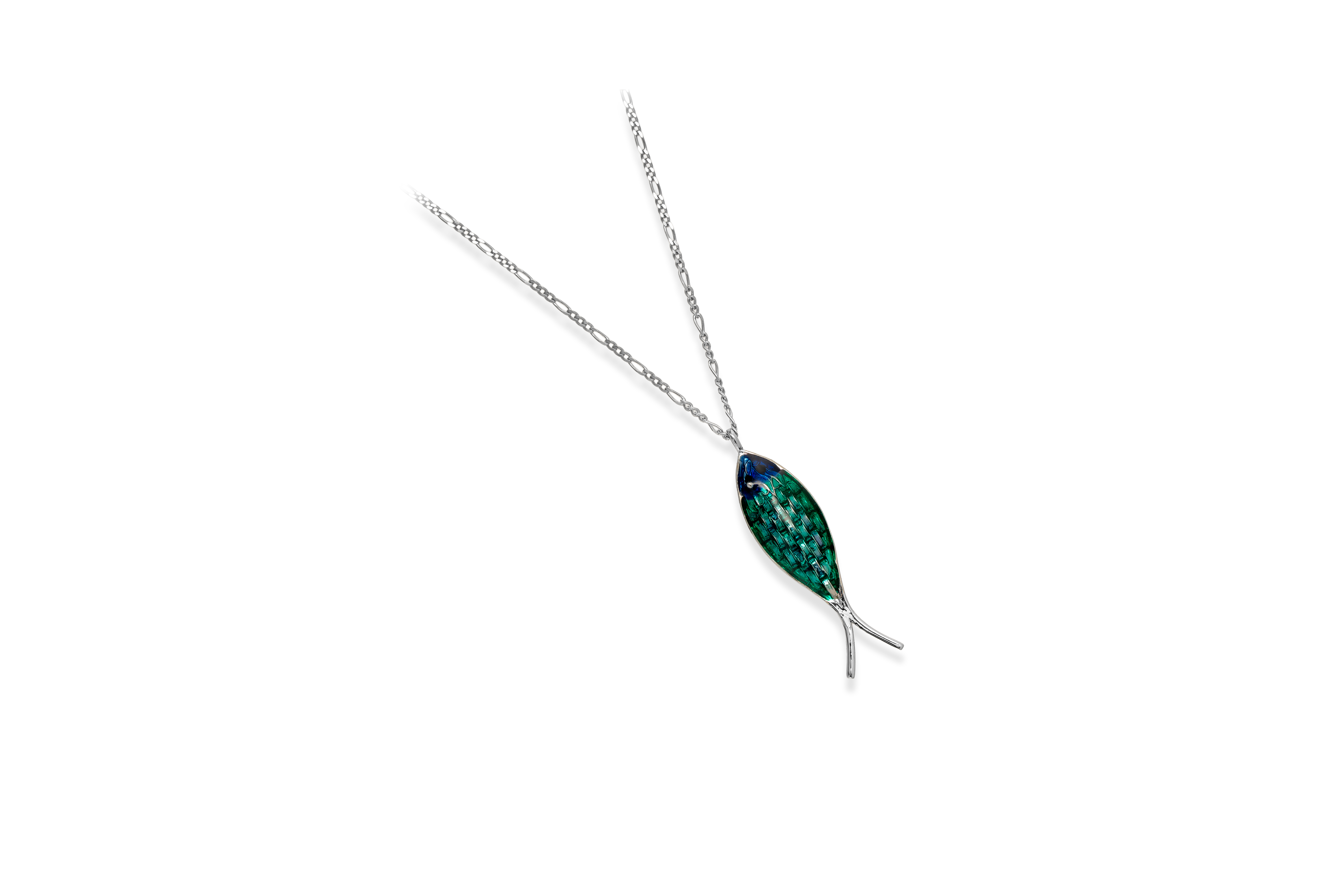 Aquatic Love Silver Pendant