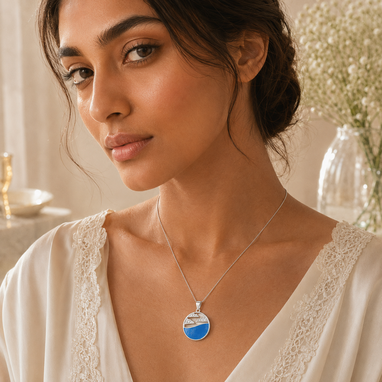 Nature's Love Silver Pendant