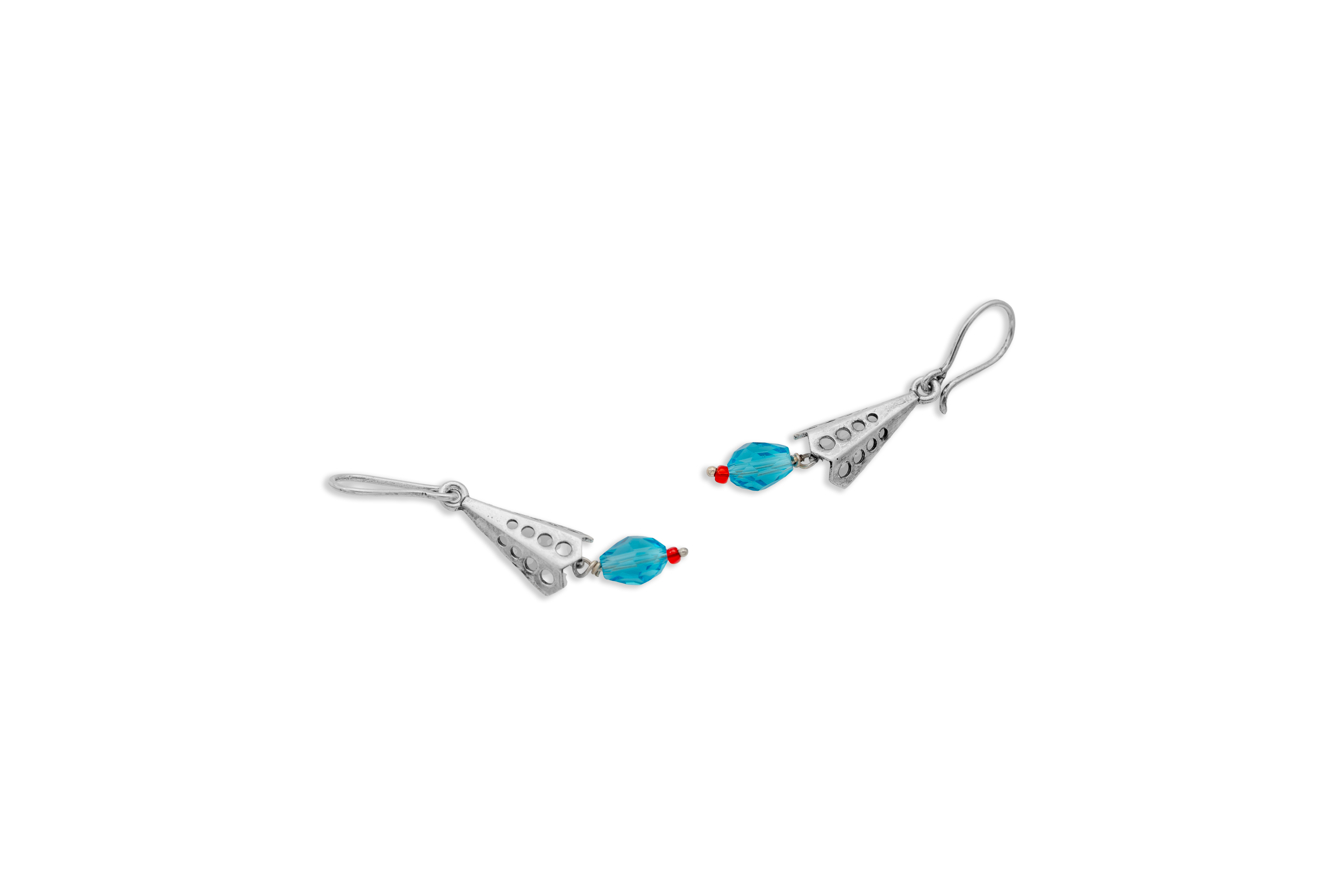 ELITE SILVER DROP EARRINGS
