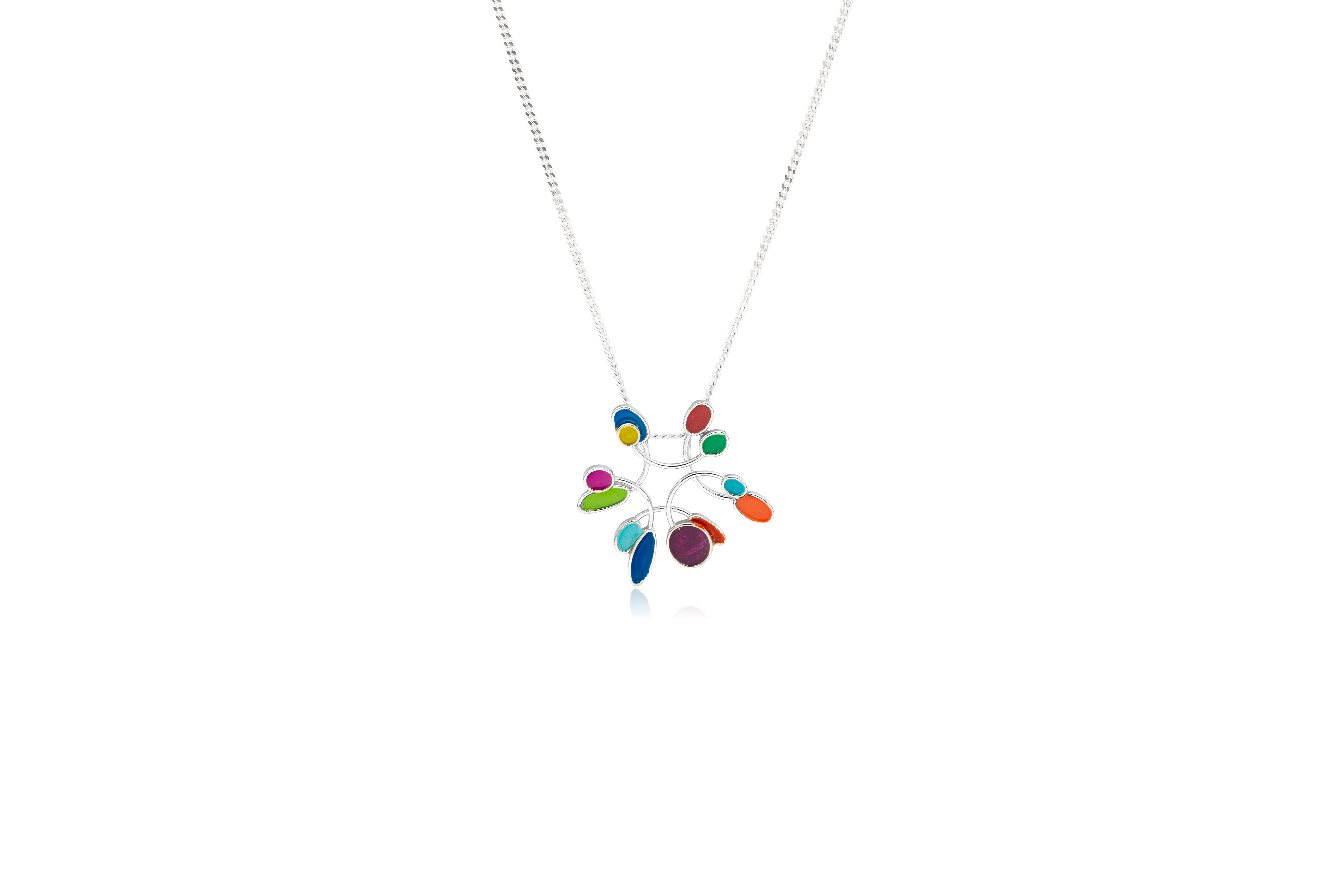 RANGOLI SILVER PENDANT