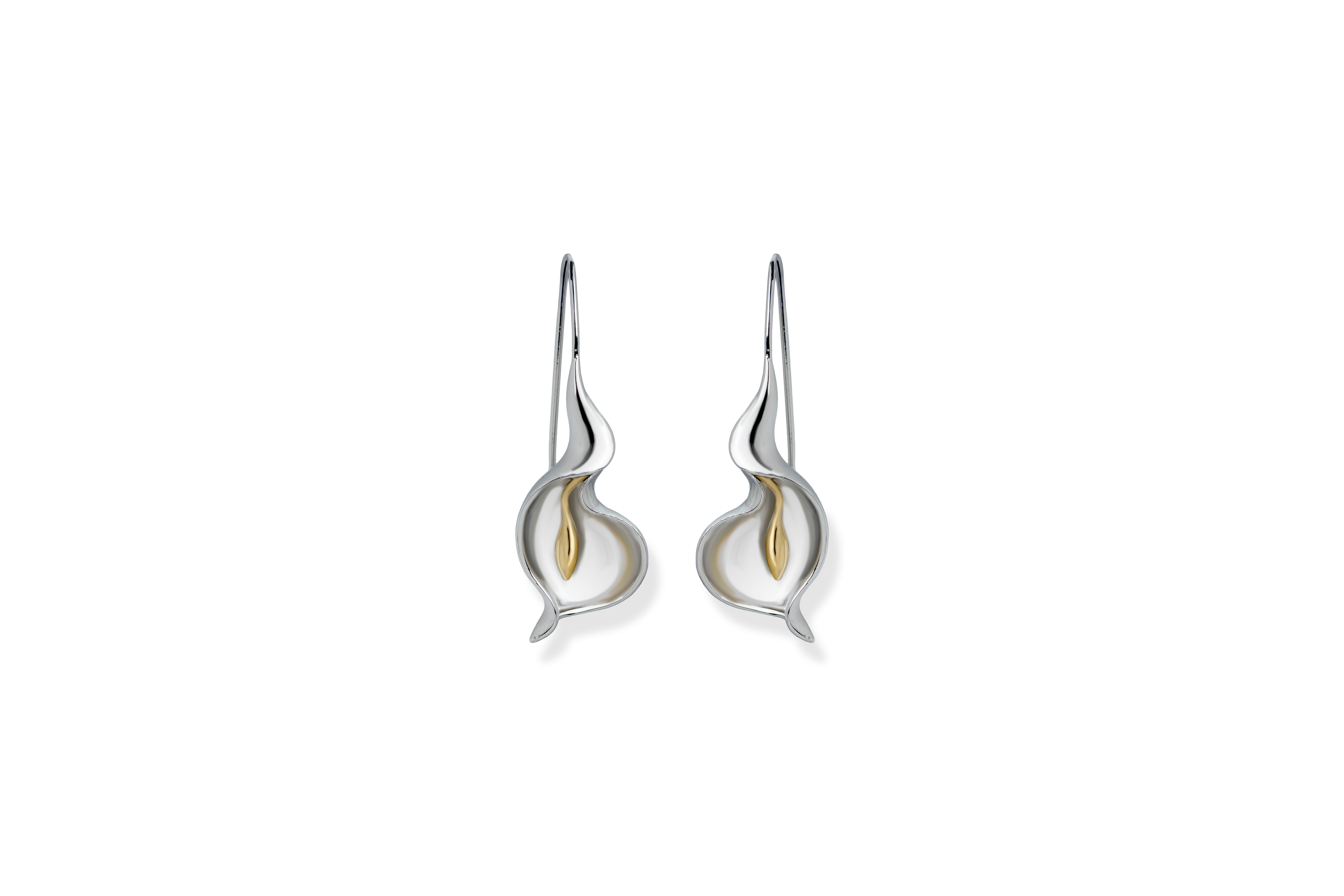 CALLA LILY DROP EARRINGS
