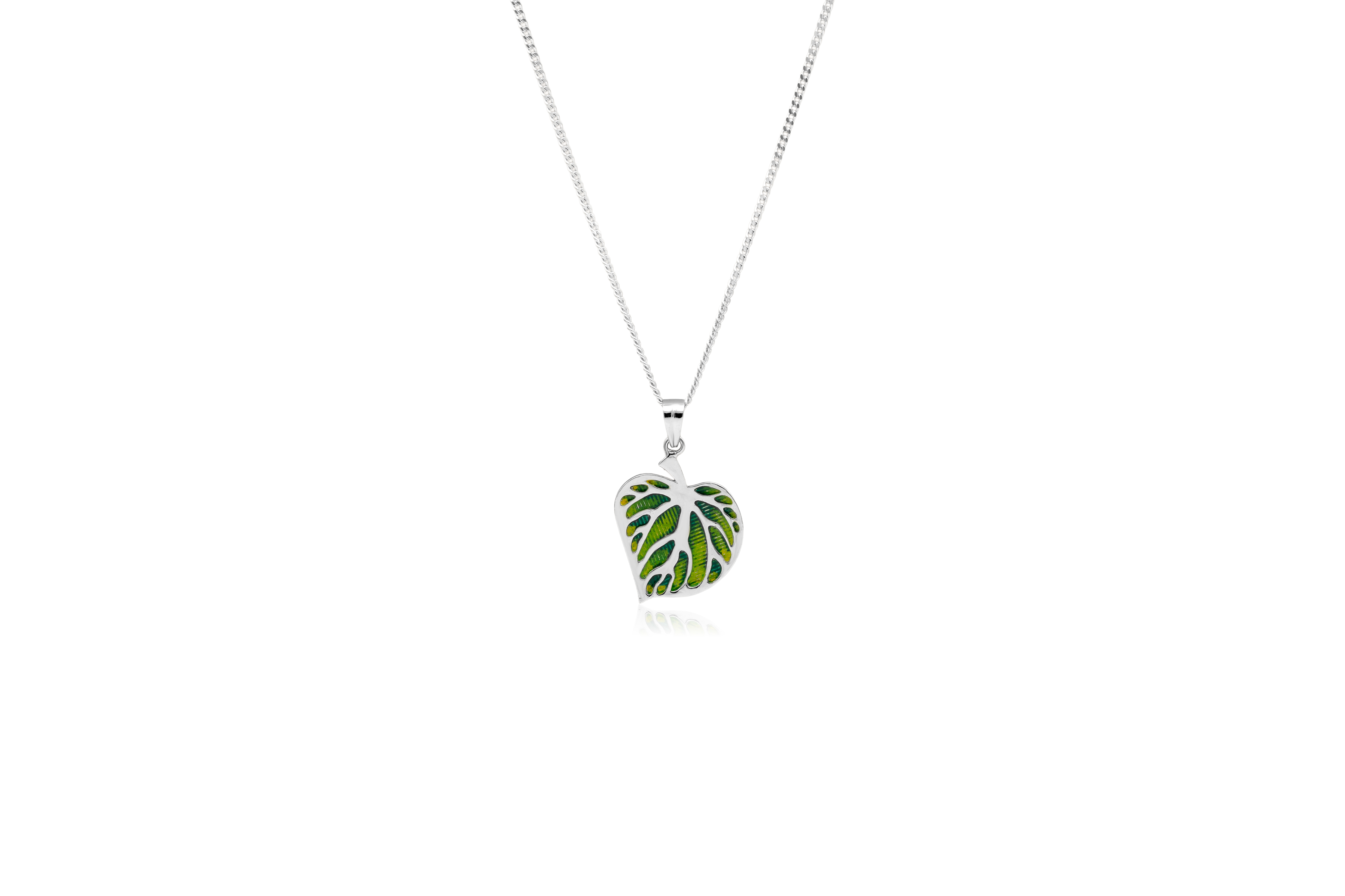 LEAF OF LIFE SILVER PENDANT