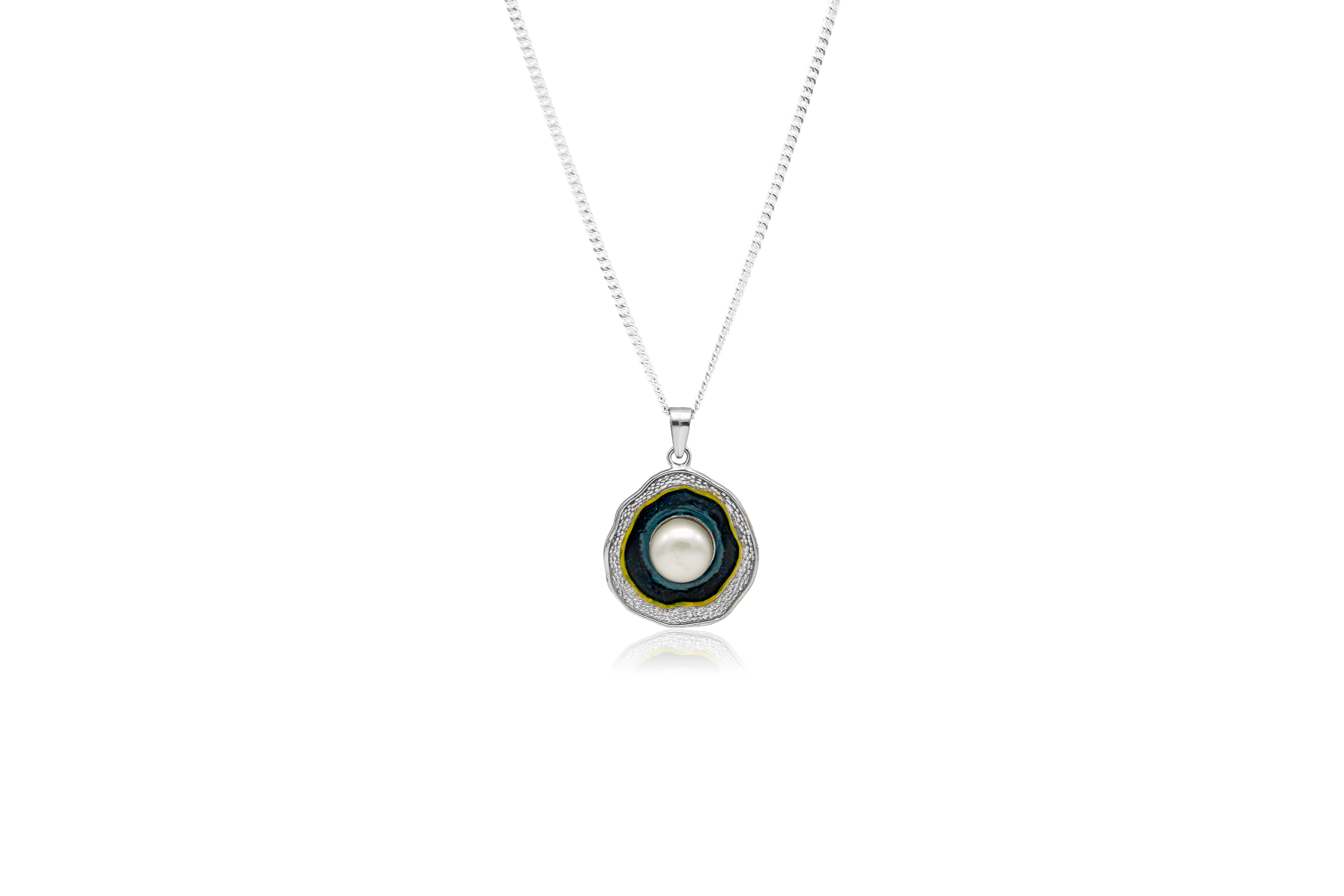 PEARL SANCTUM SILVER PENDANT