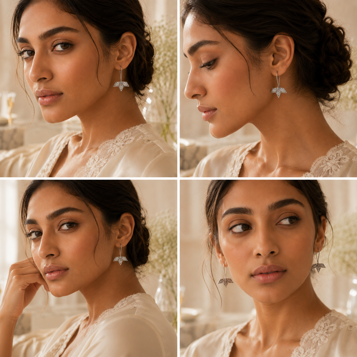 STYLISH SILVER EARRINGS