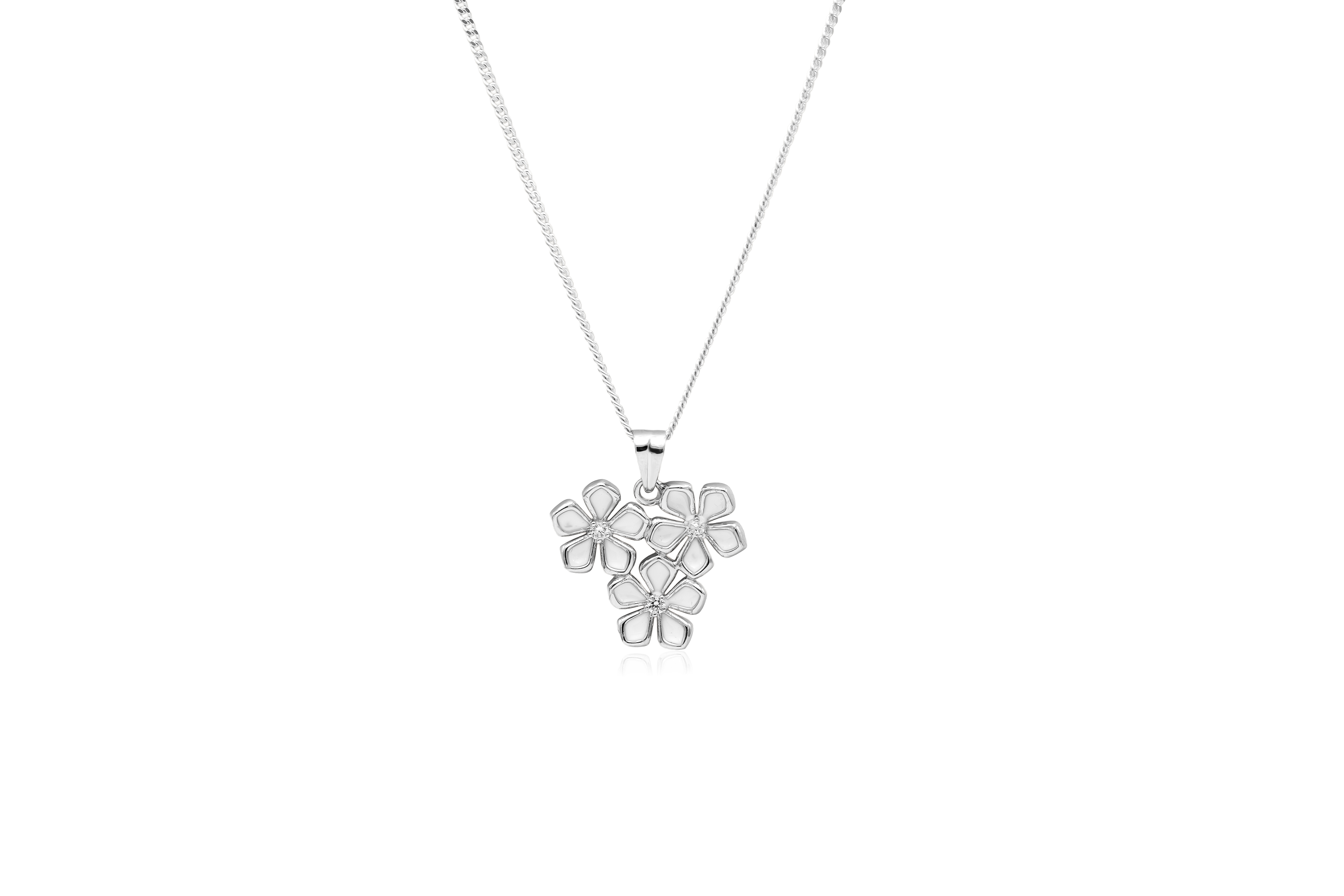 BLOSSOM SHINE SILVER PENDANT
