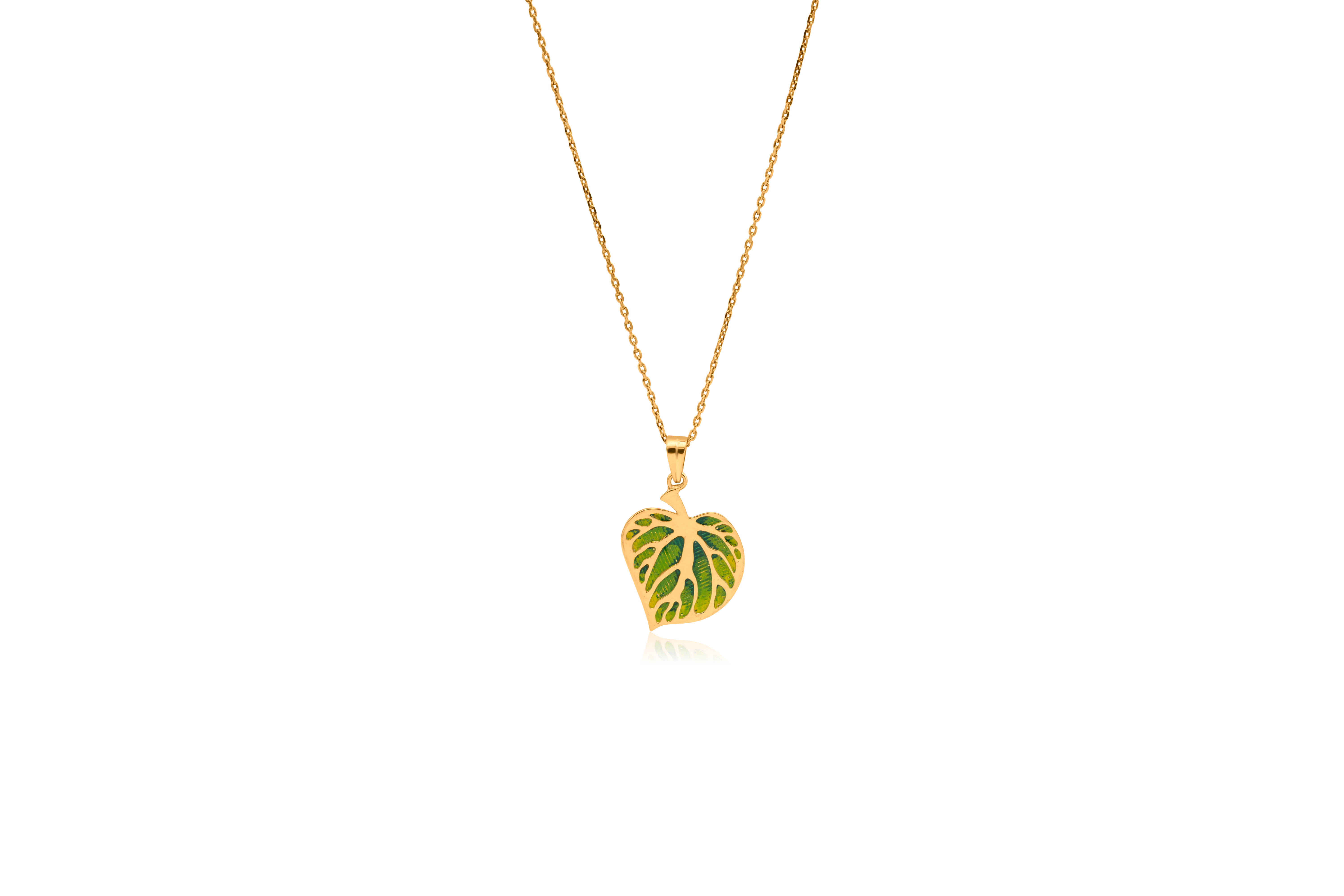 LEAF OF LIFE SILVER PENDANT