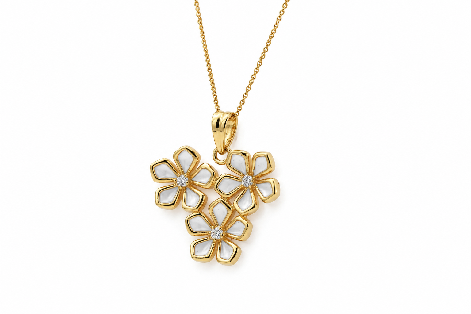 BLOSSOM SHINE SILVER PENDANT