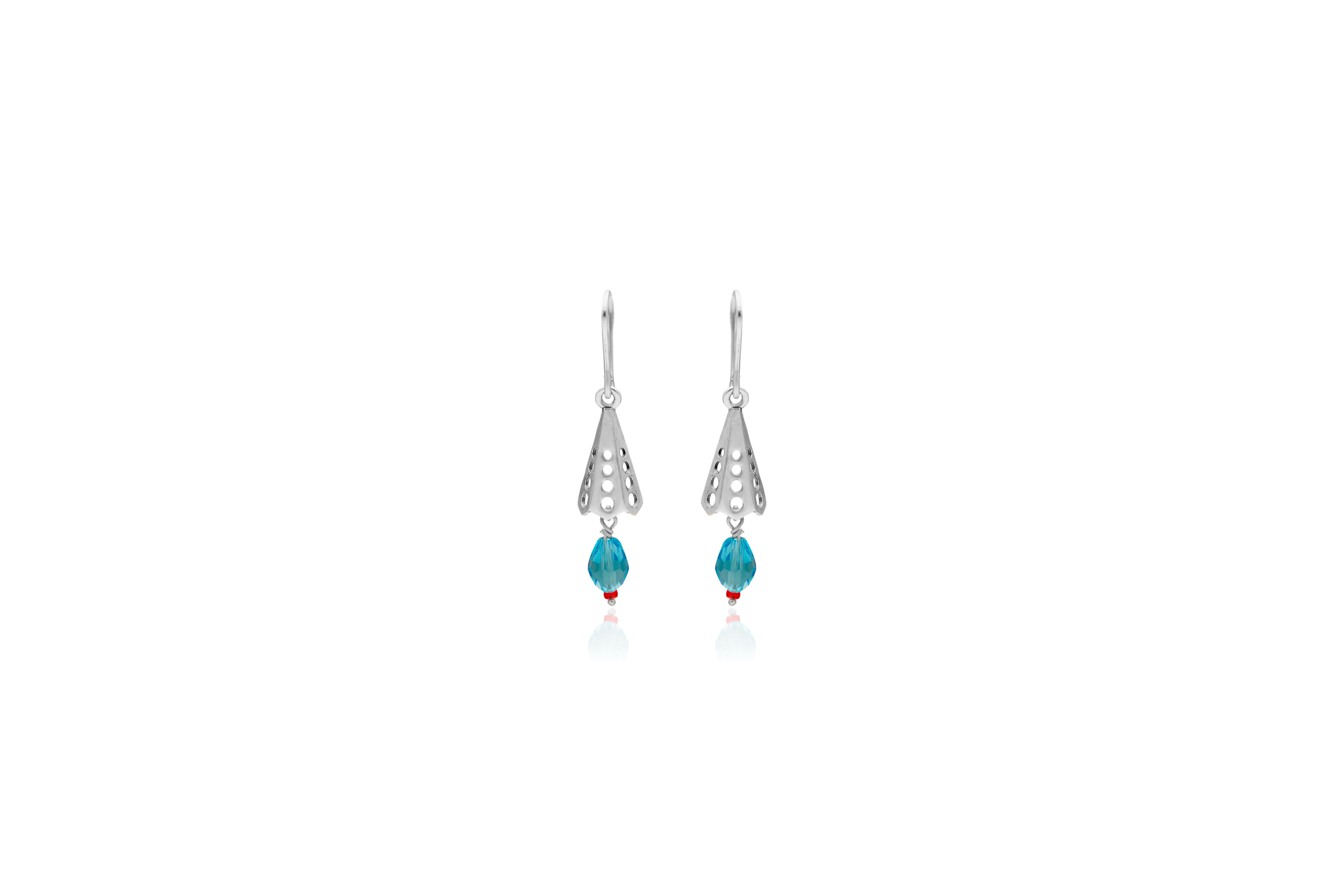 ELITE SILVER DROP EARRINGS