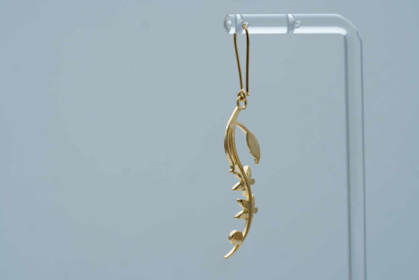 FLOWER TRAIL SILVER EARRINGS