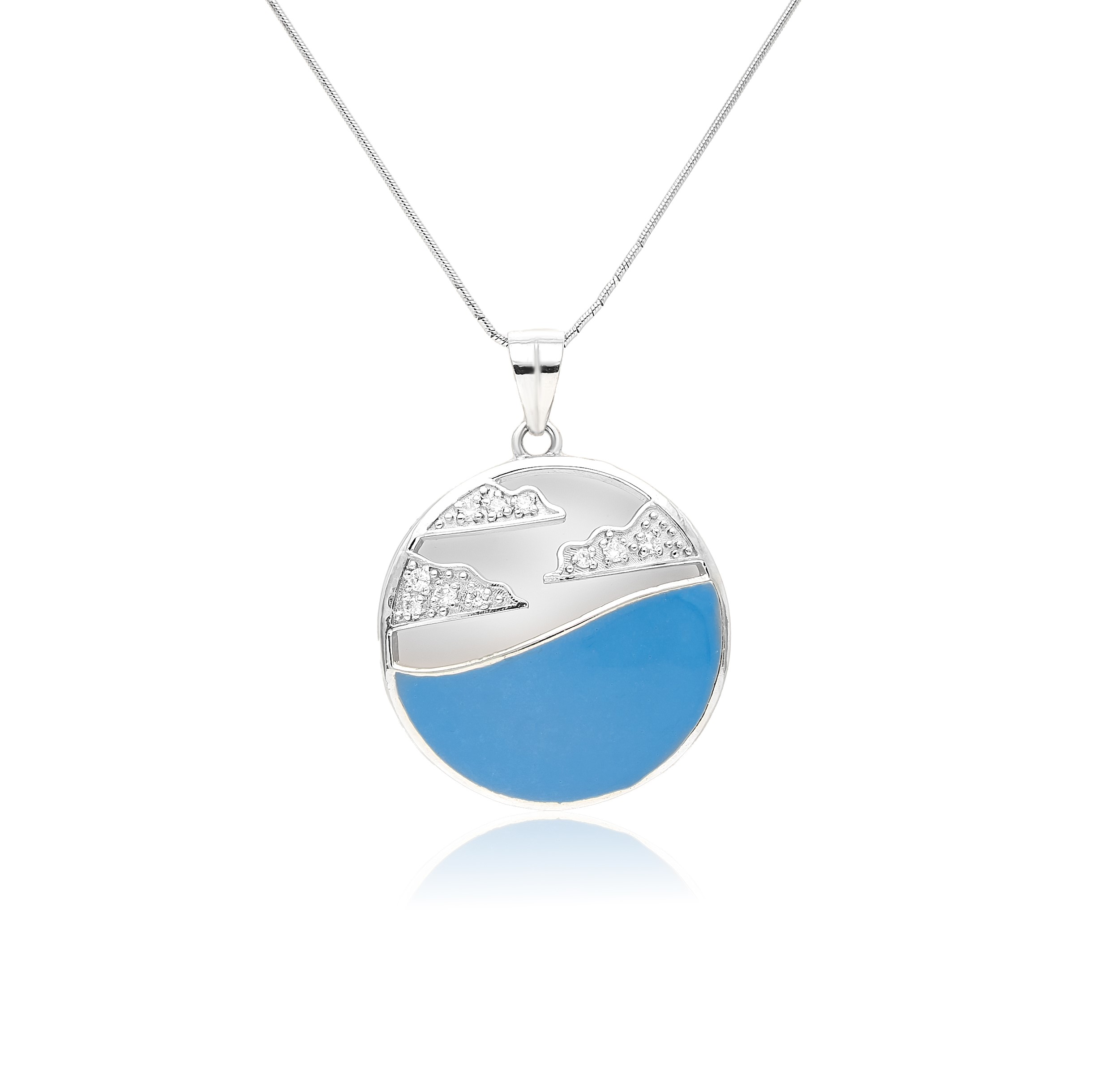 Nature's Love Silver Pendant