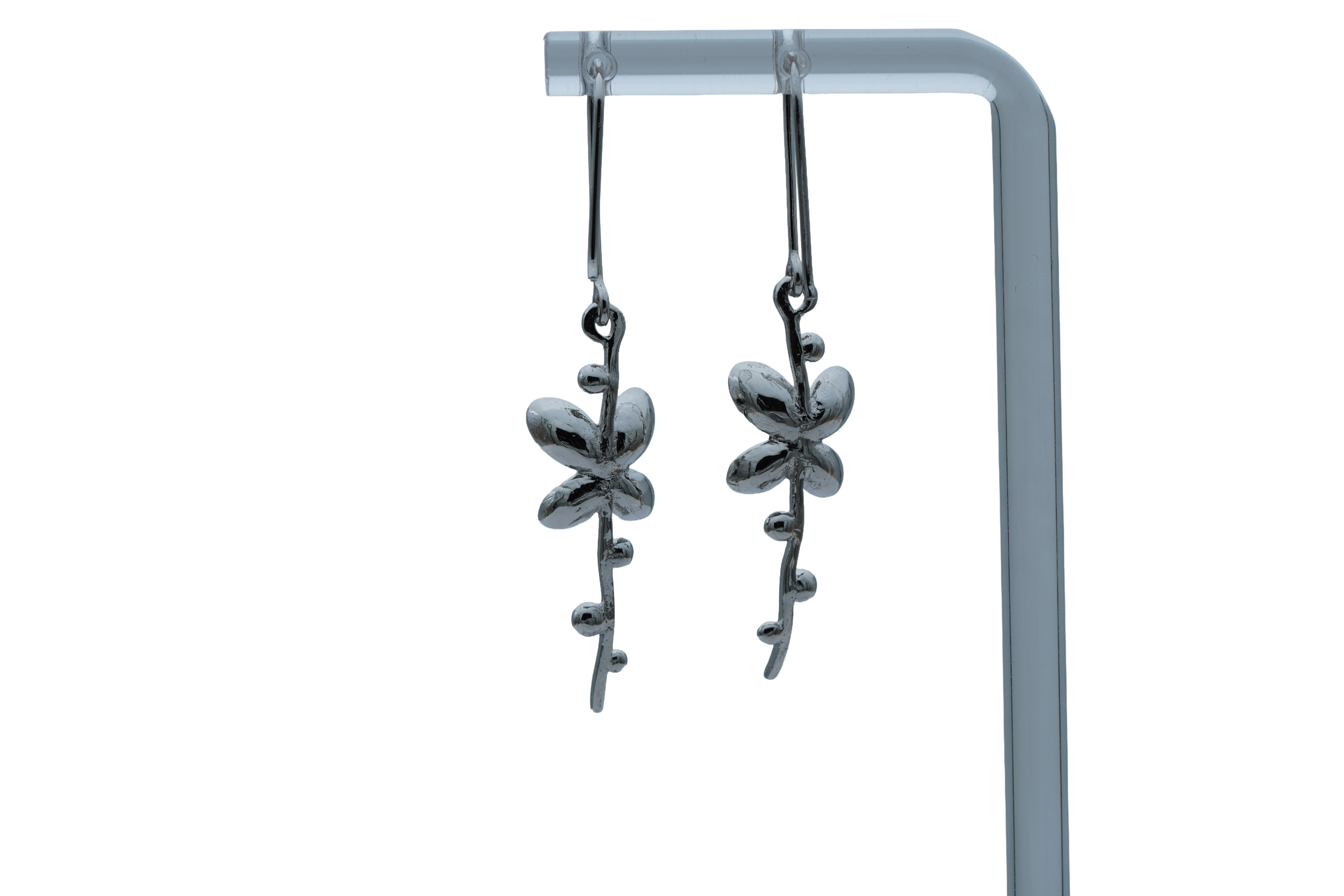 BLOOMING NAYANTARA SILVER EARRINGS