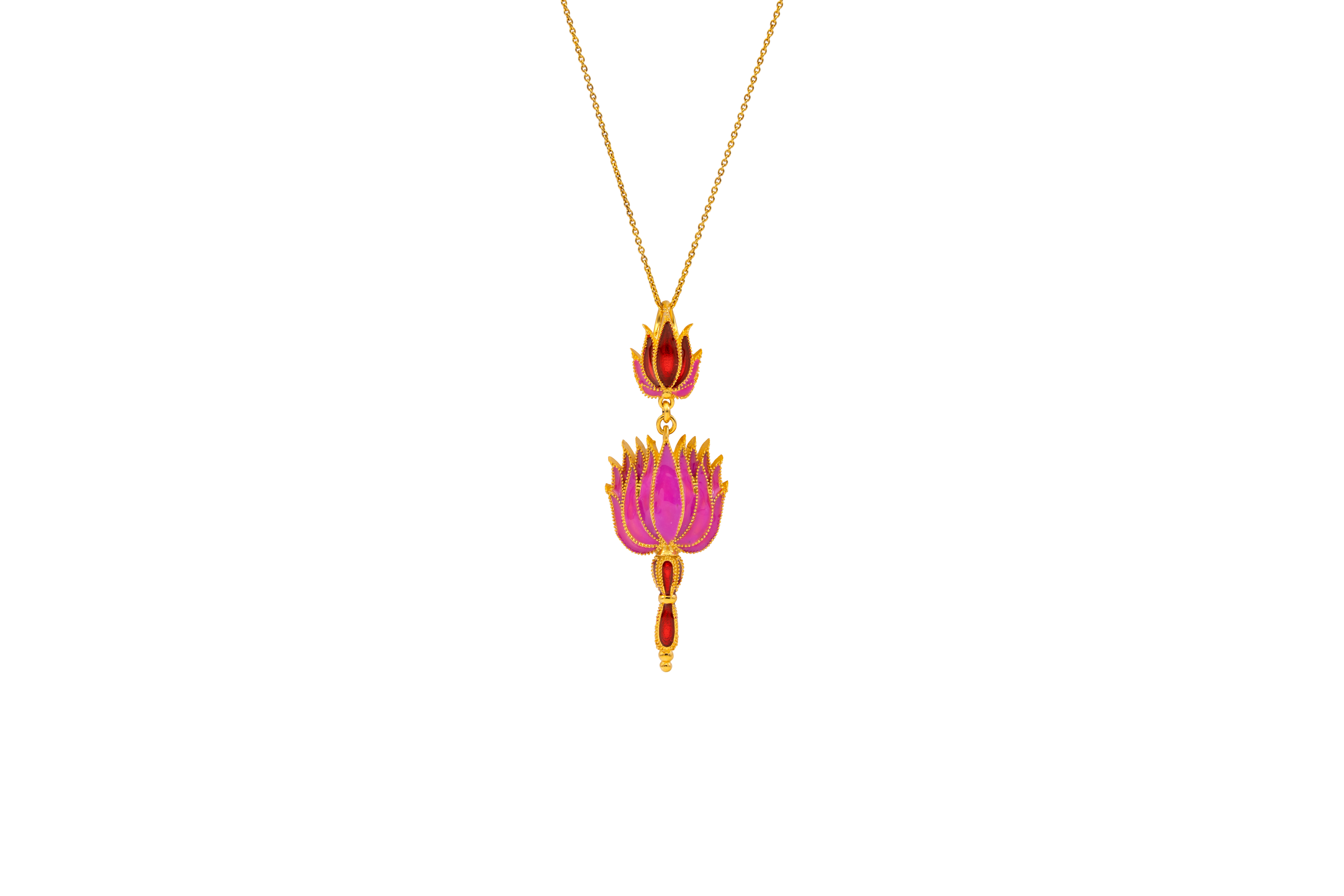 LOTUS HARMONY SILVER PENDANT