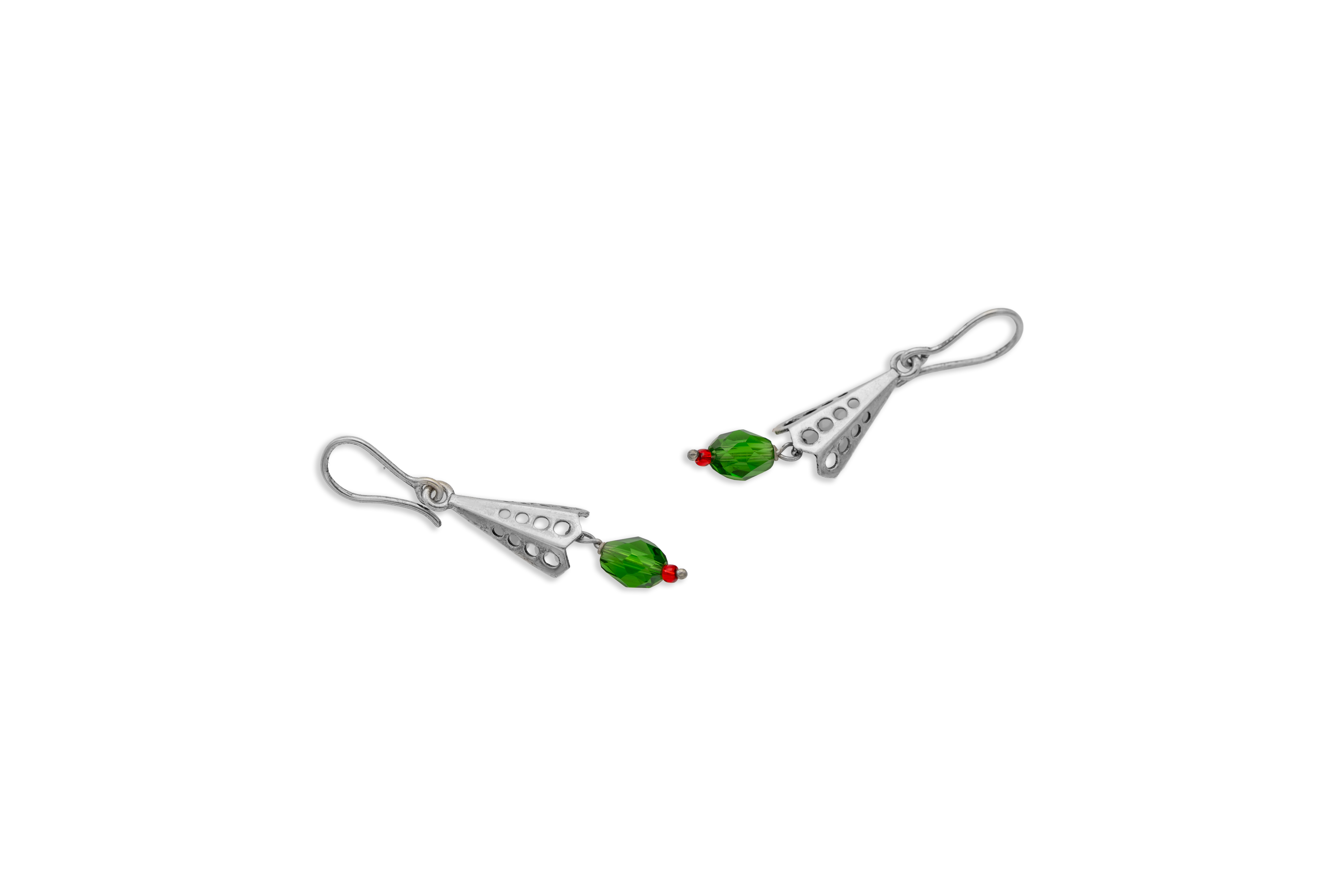 ELITE SILVER DROP EARRINGS