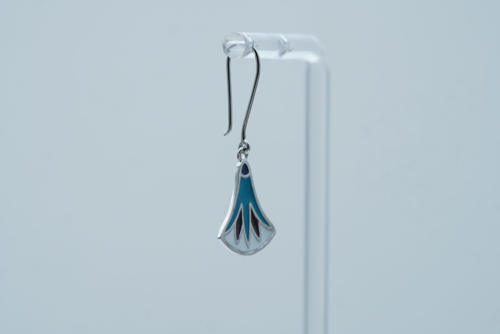 PETAL CROWN SILVER EARRINGS