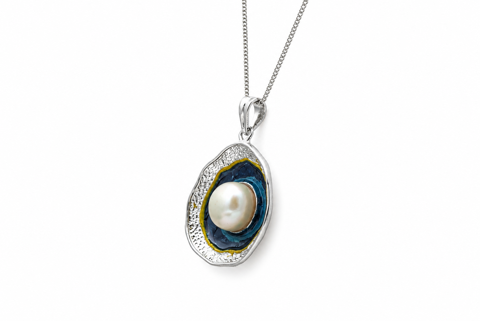 PEARL SANCTUM SILVER PENDANT