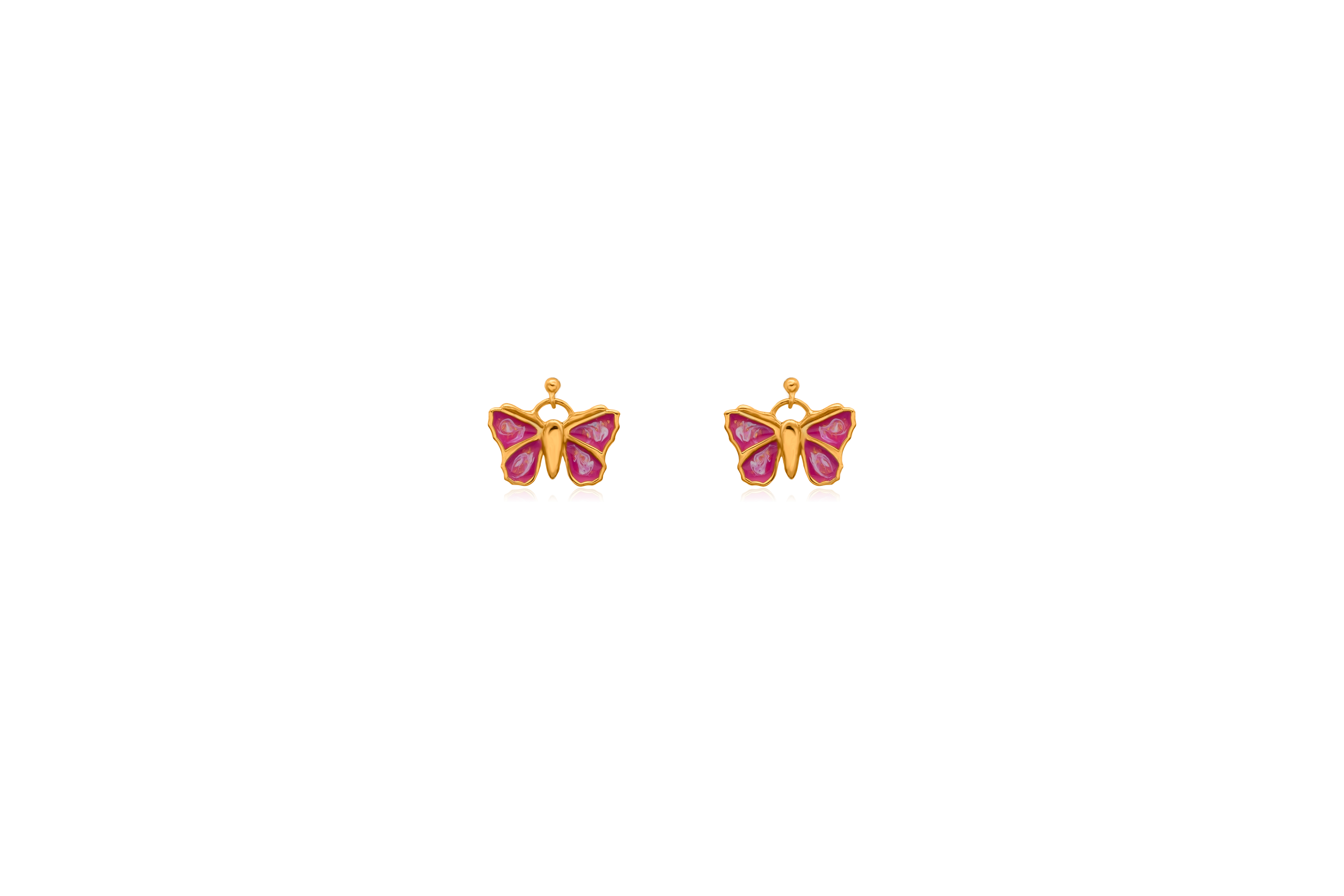 BUTTERFLY BLISS SILVER EARRINGS