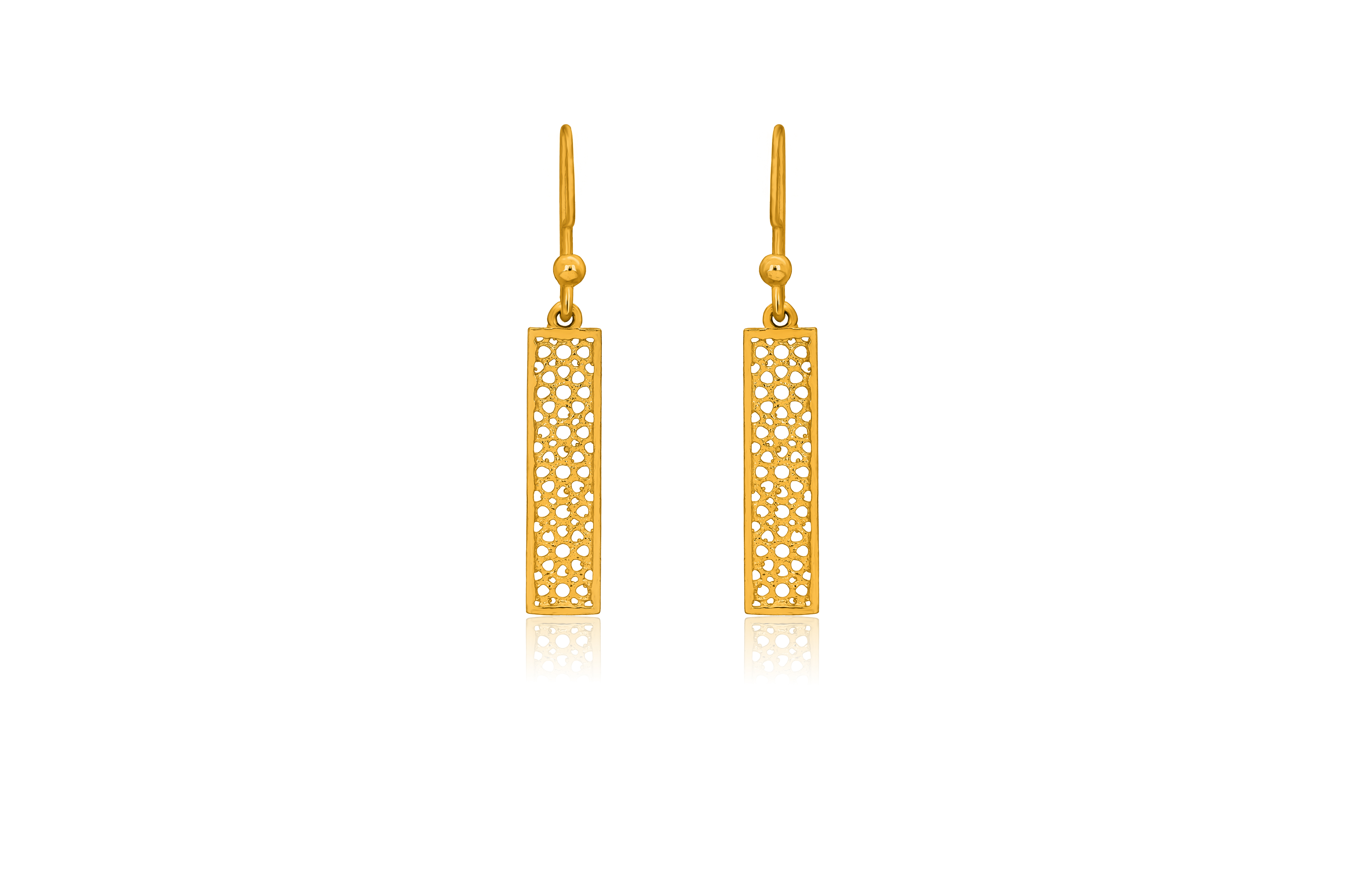 WONDROUS SILVER DROP EARRING