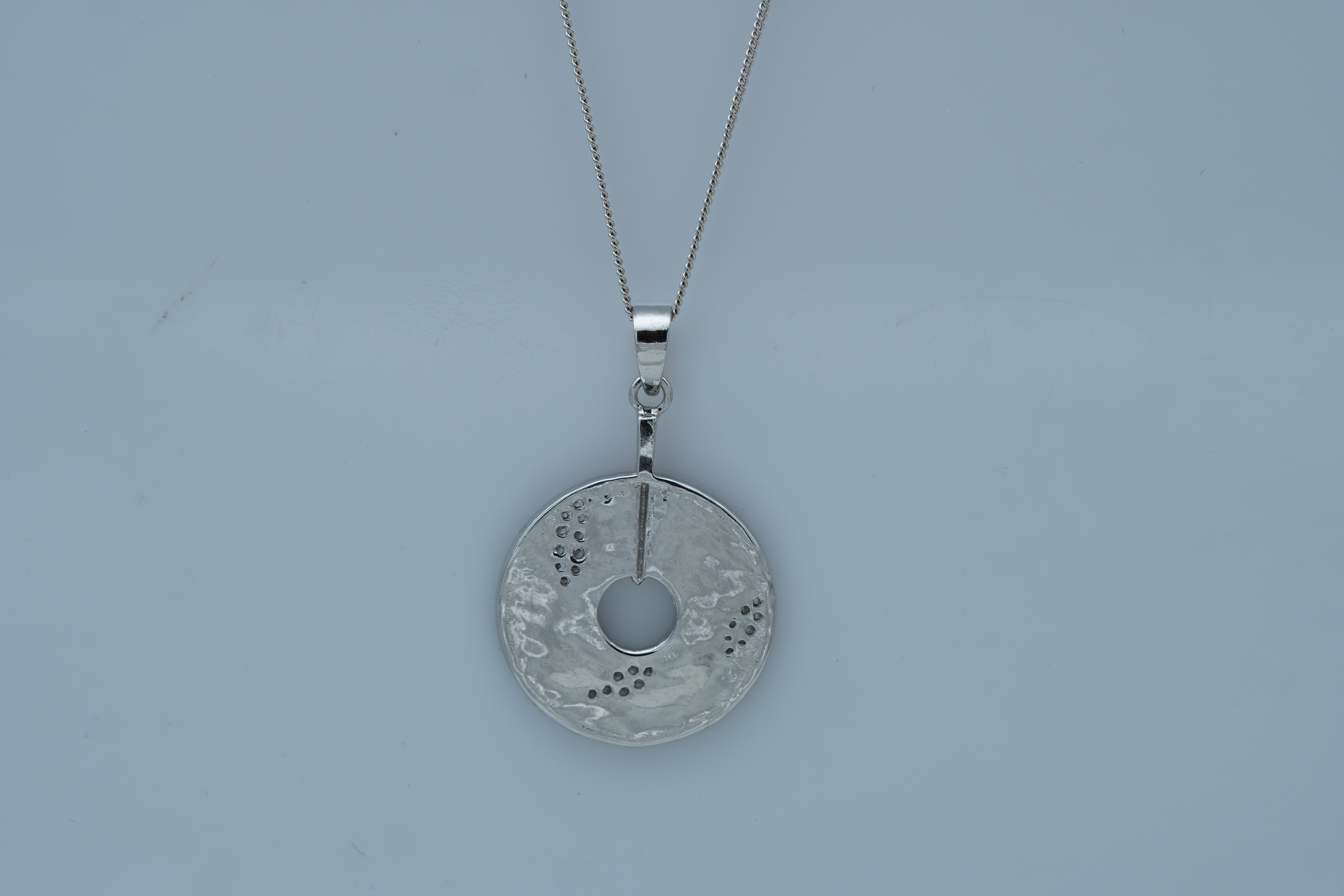 ENCHANTED FLAME SILVER PENDANT