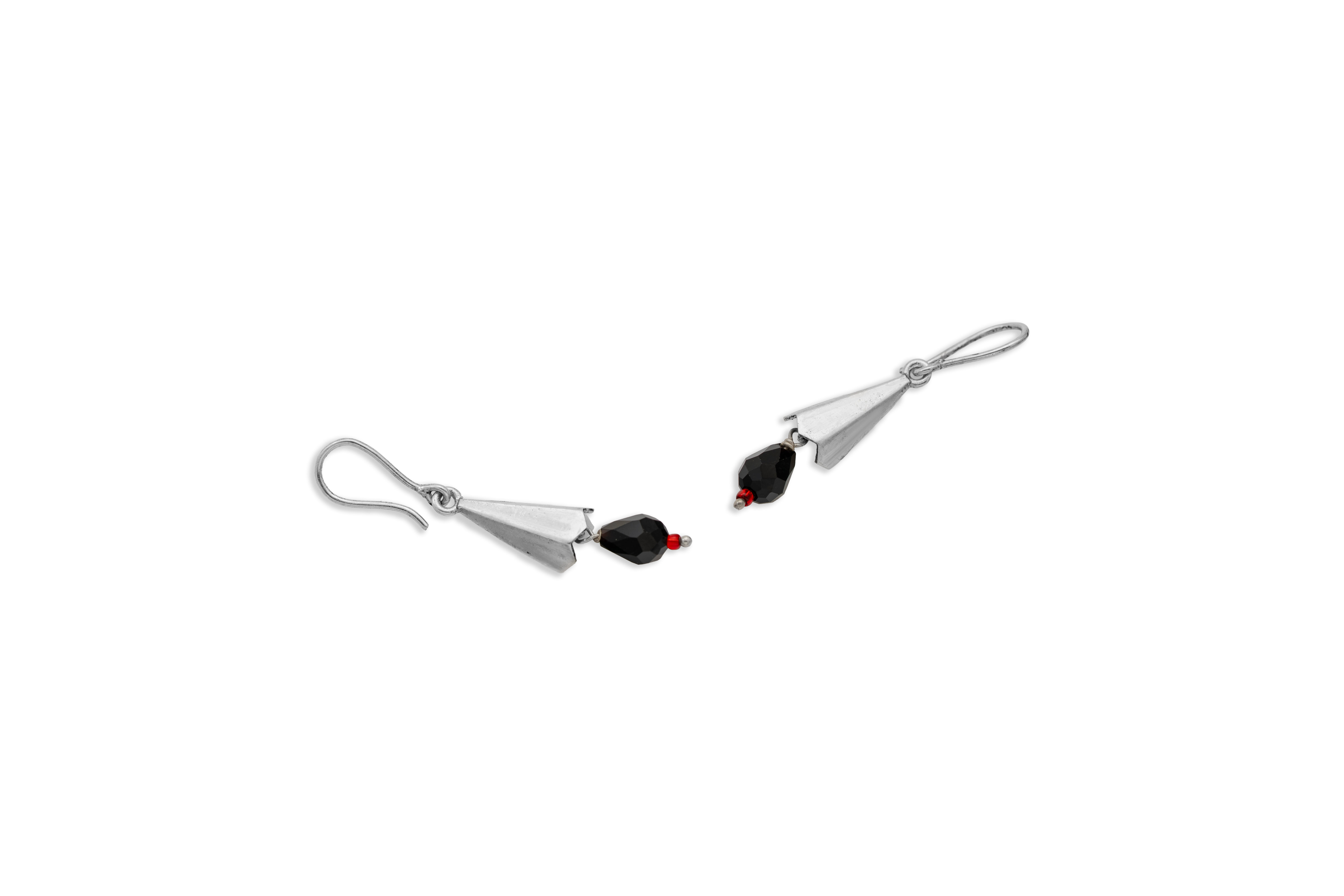 ELITE SILVER DROP EARRINGS