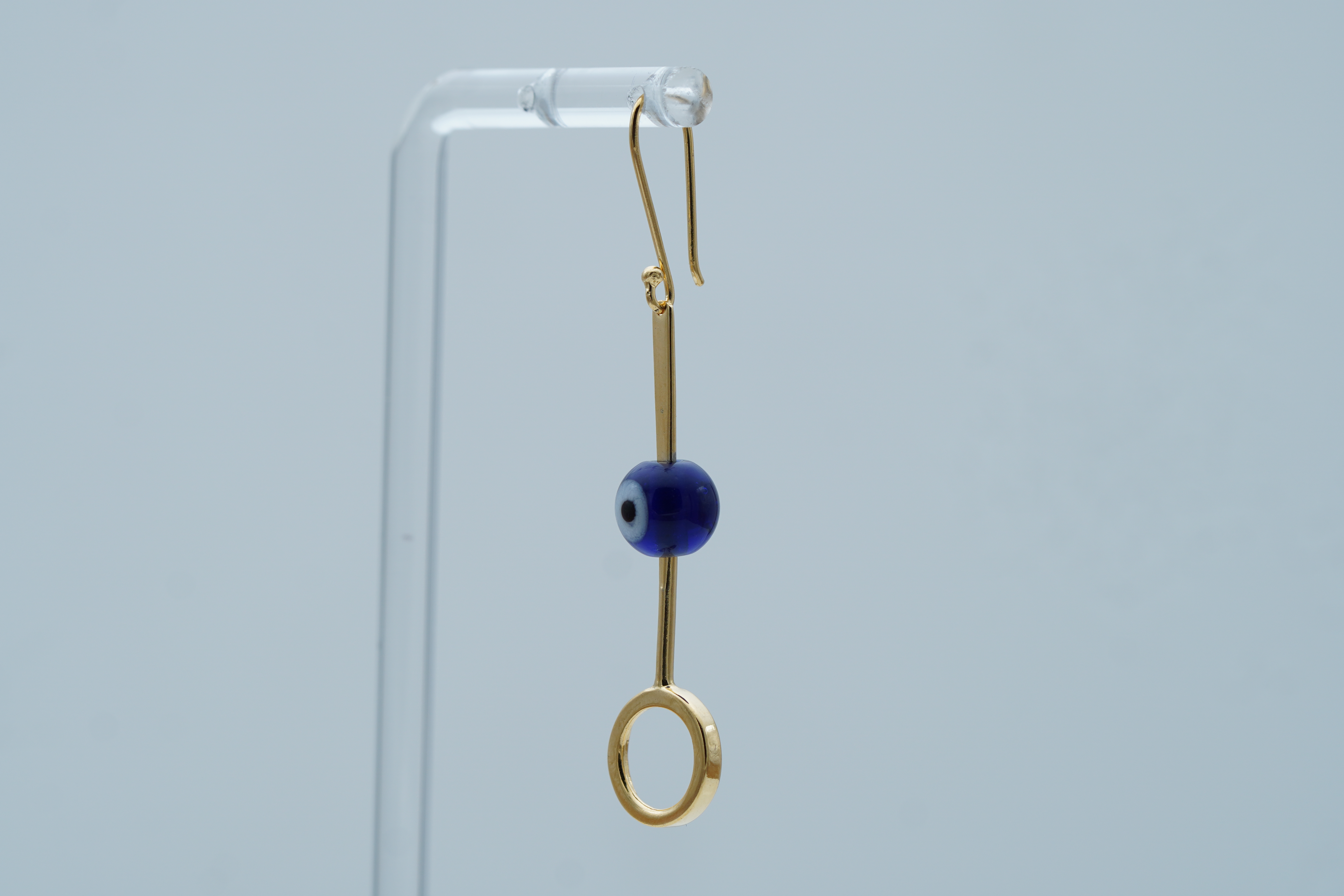 SACRED EVIL EYE SILVER EARRINGS