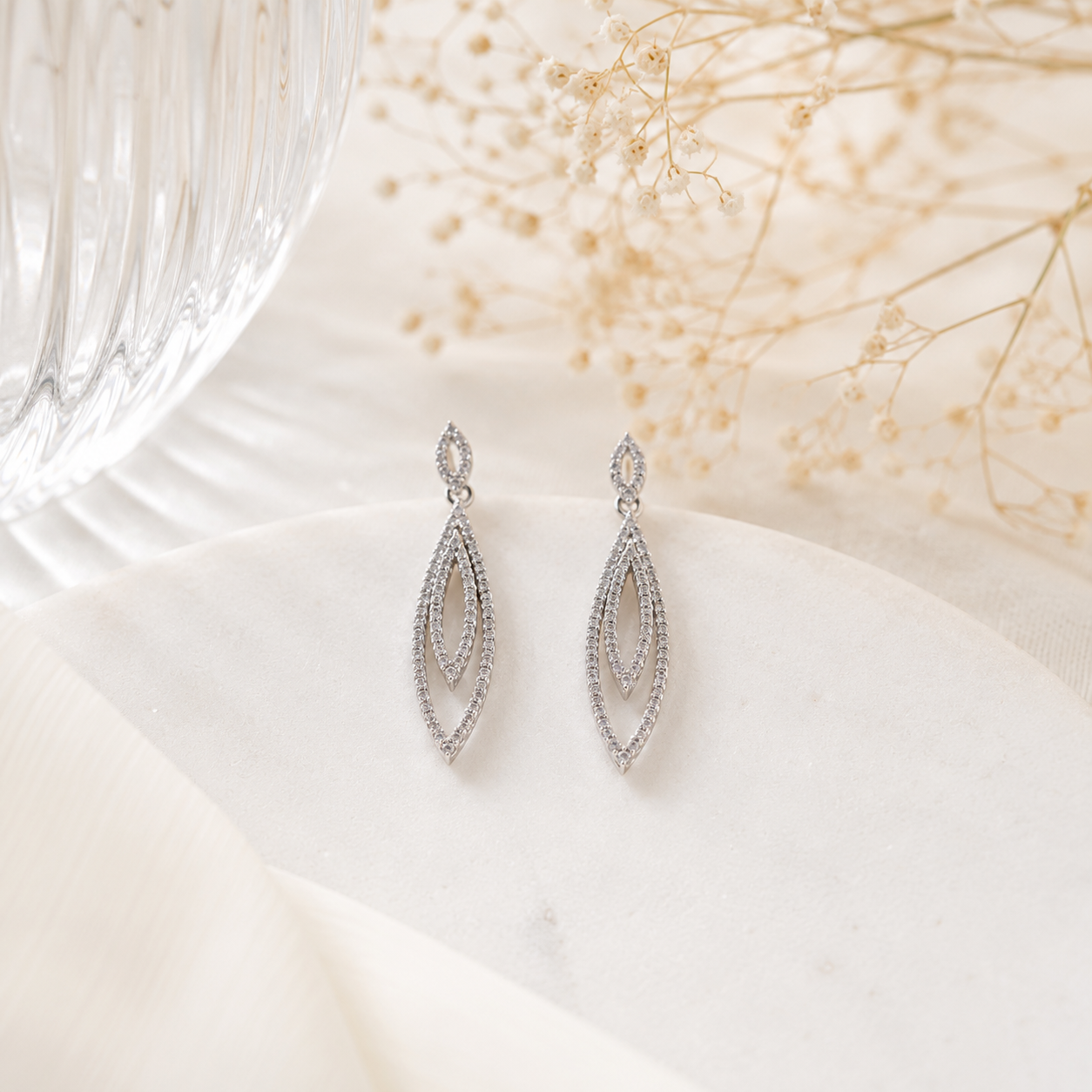 BEWITCHING SILVER EARRINGS