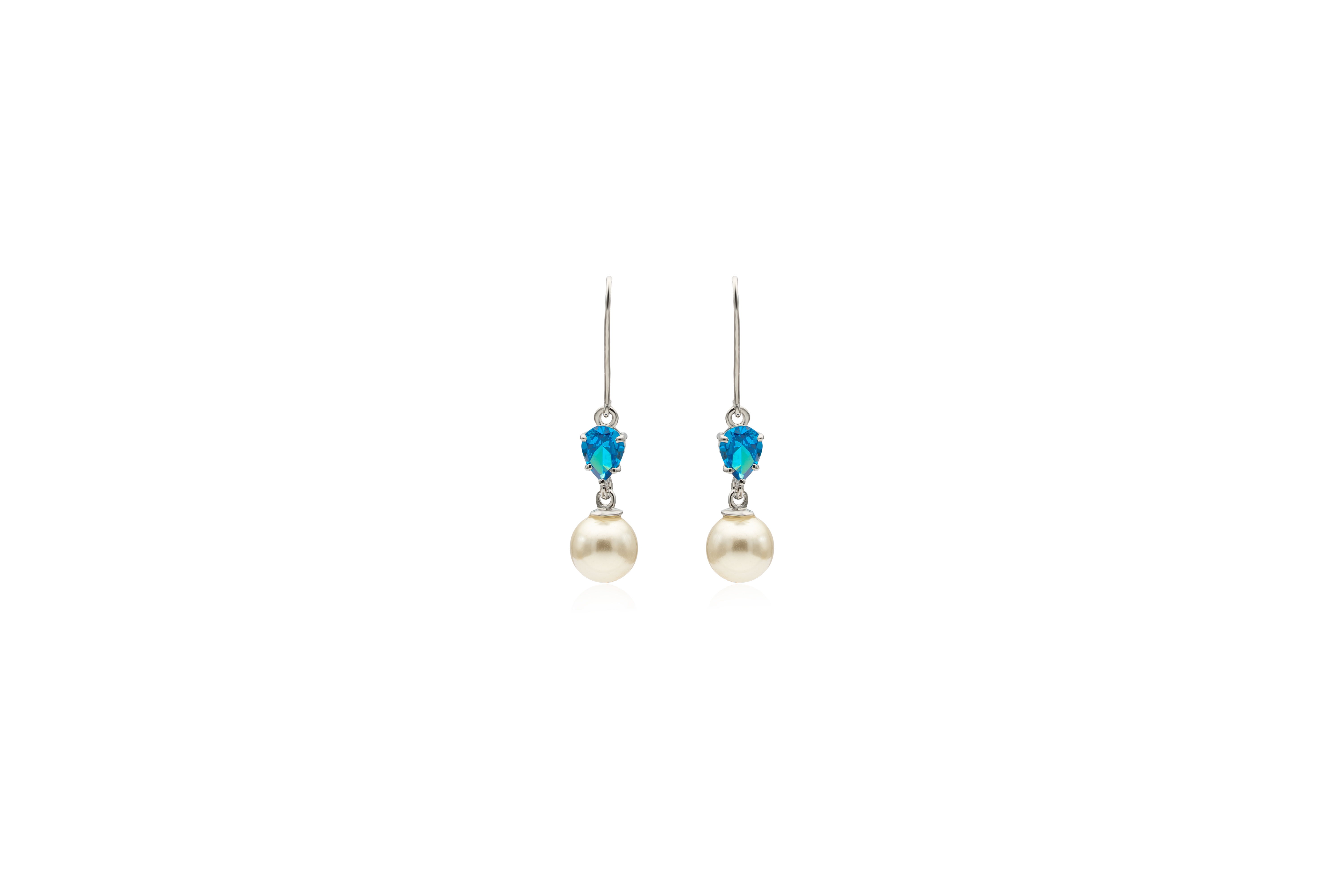 CLASSIC PEARL SILVER EARRINGS