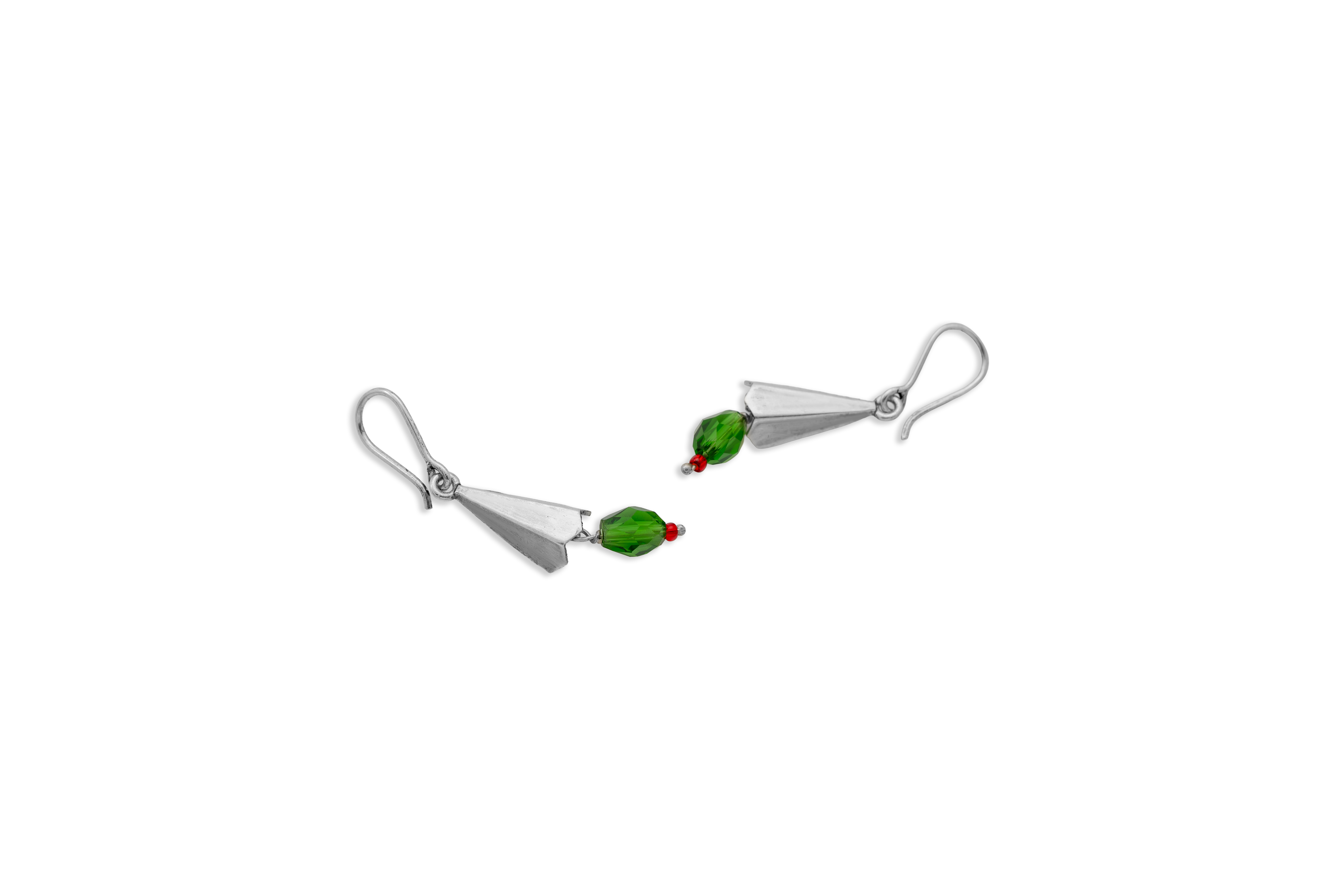 ELITE SILVER DROP EARRINGS